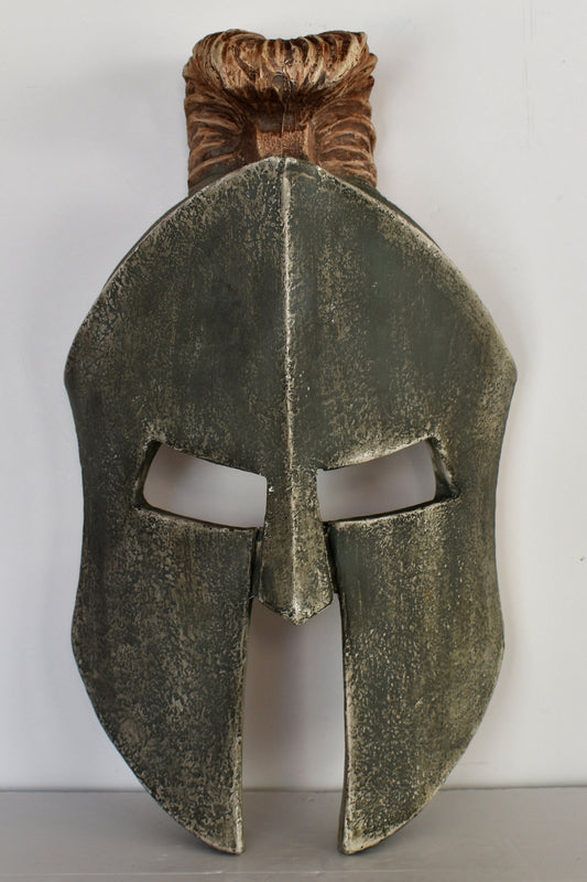 Leonidas Mask - Spartan King - Leader of 300 - Battle of Thermopylae - 480 BC - Molon Labe, Come and Take Them - Wall Decoration