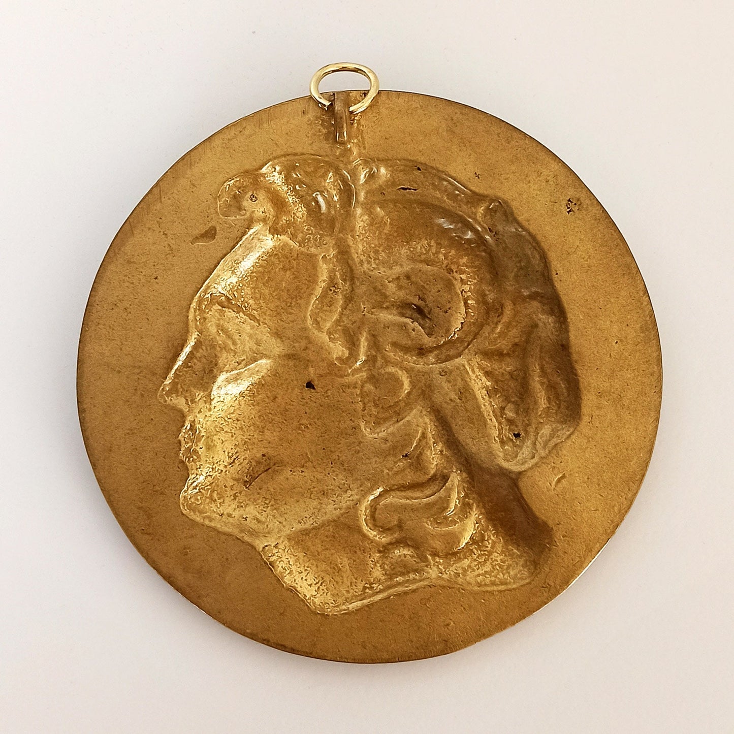 Alexander the Great - Charismatic, a gifted leader and unparalleled military commander - Wall Hanging Decorative - pure bronze statue