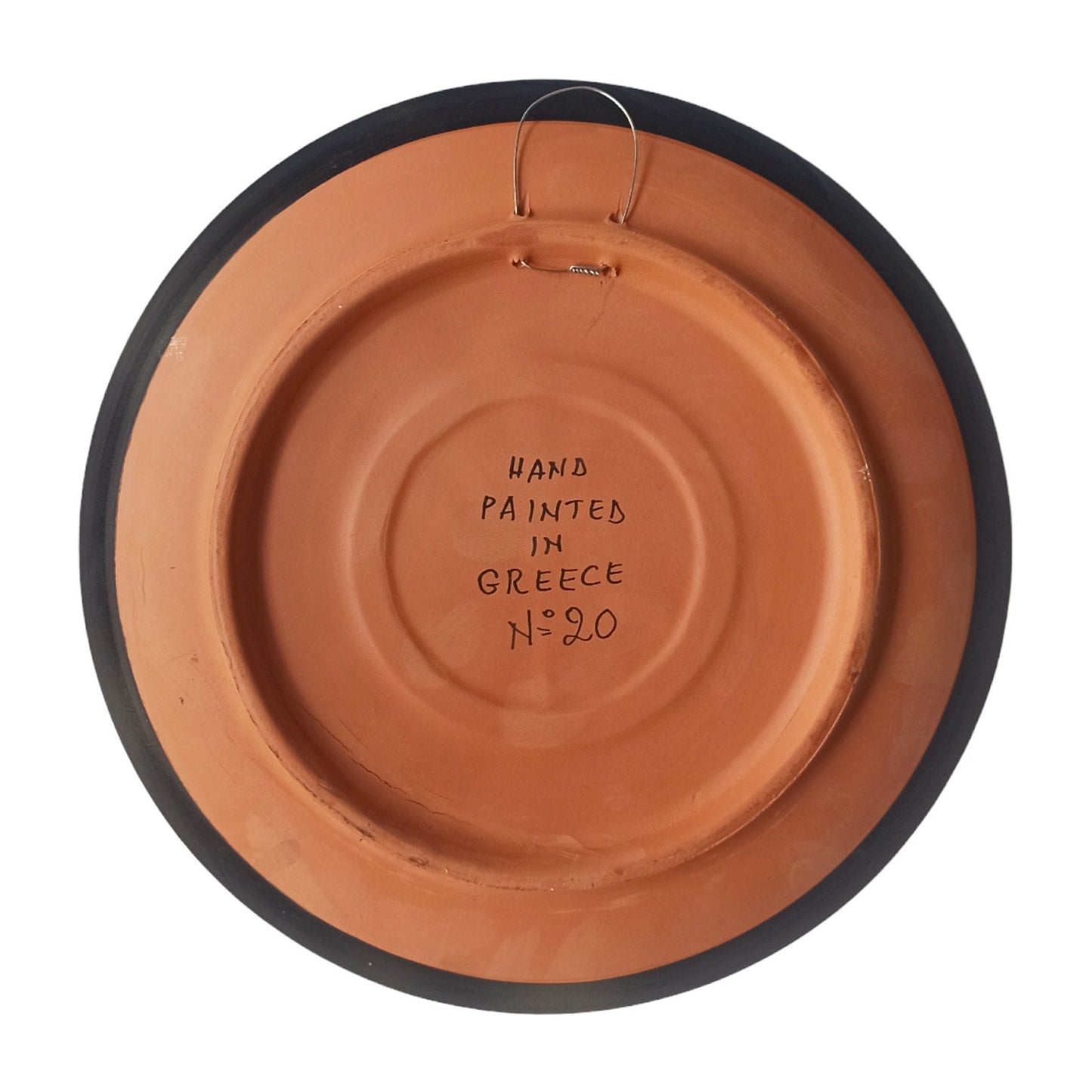 Ares Mars - Greek Roman God of Courage and War - The Spirit of Battle - One of the Twelve Olympians - Ceramic plate - Handmade in Greece