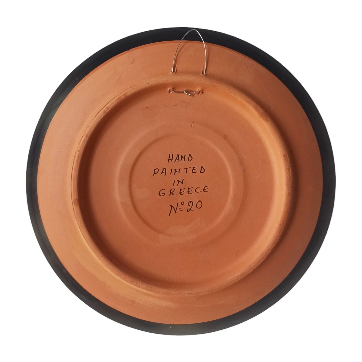 Athena Minerva - Greek Goddess of Wisdom and Inspiration - Ares Mars - Greek God of Courage and War - Ceramic plate - Handmade in Greece