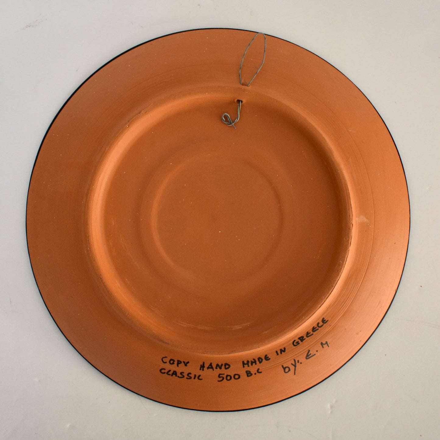 Zeus and Ganymedes - Phallic Statue relating to male sexual powers - Ceramic - Meander design - Handmade in Greece