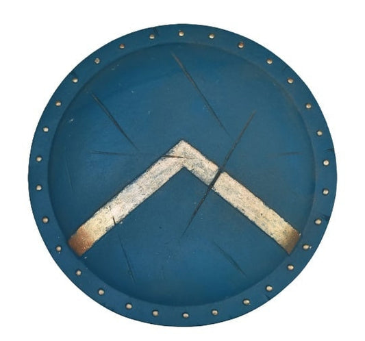 Ancient Greek Spartan Shield - Λ symbol - King Leonidas and 300 - Battle of Thermopylae against Persians - Wall Decoration - Casting Stone