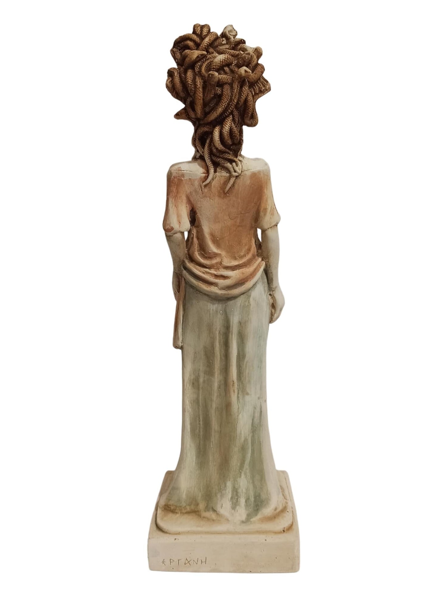 Medusa - Gorgo - Snake-Haired Gorgon - Snake Lady - Monster Figure - Perseus and Goddess Athena Myth - Casting Stone