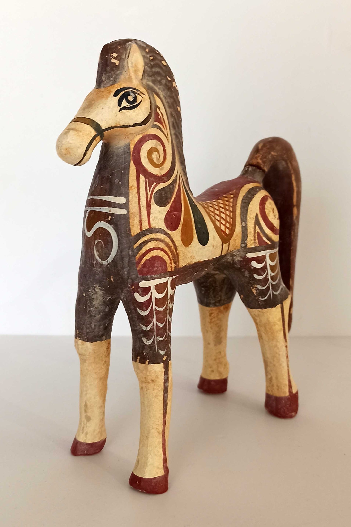 Ancient Greek Horse - From myth and legend to warfare, sport, and transportation, the horse played an integral role - Ceramic Artifact