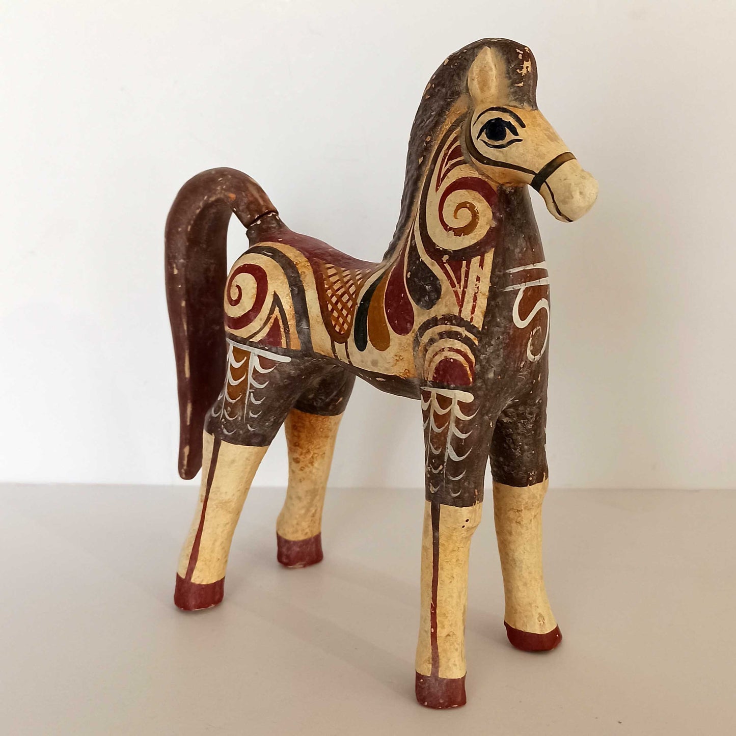 Ancient Greek Horse - From myth and legend to warfare, sport, and transportation, the horse played an integral role - Ceramic Artifact