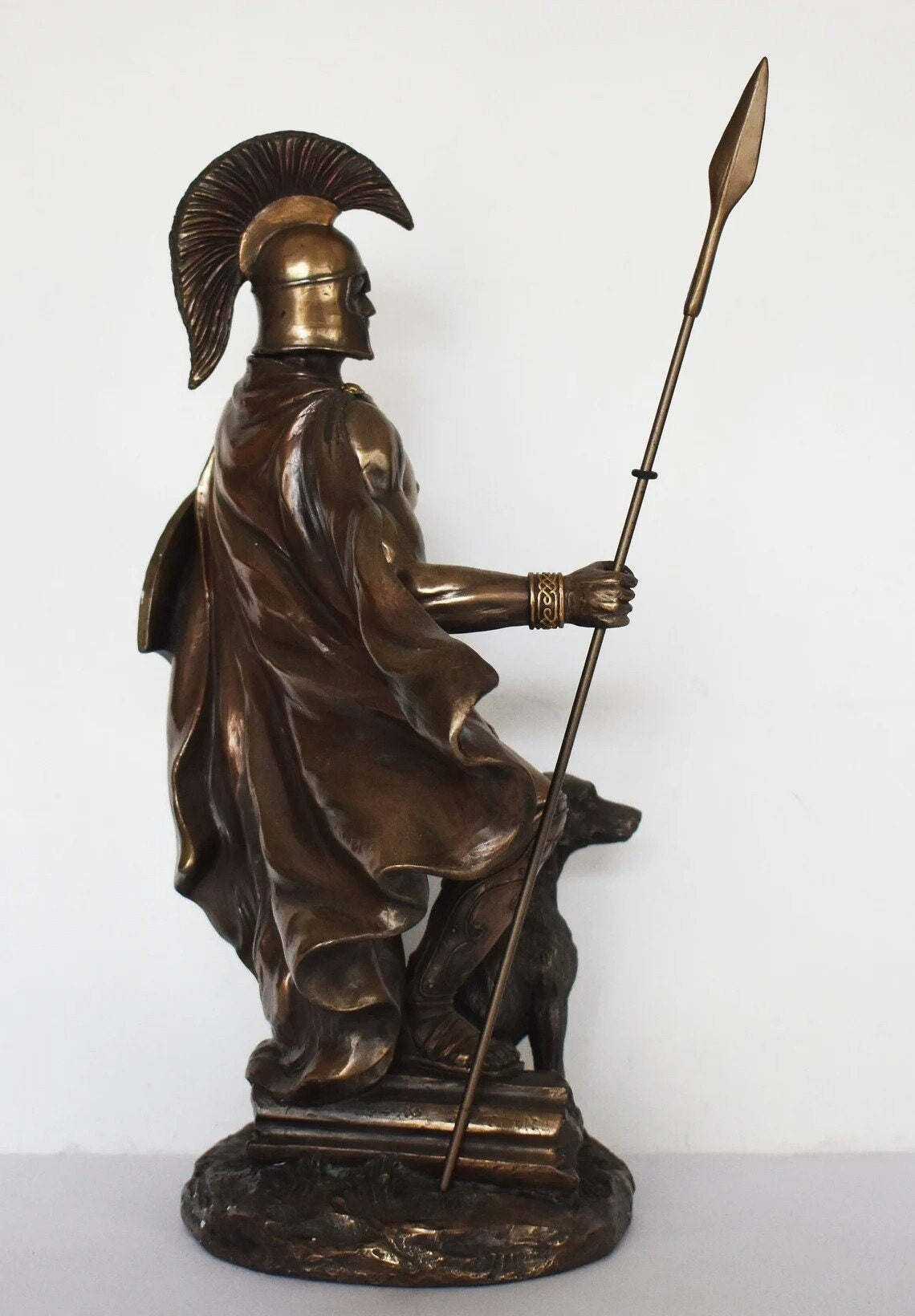 Odysseus - King of Ithaca - Hero of Homer's Iliad, Odyssey - Intellectual Brilliance, Guile and Versatility - Cold Cast Bronze Resin