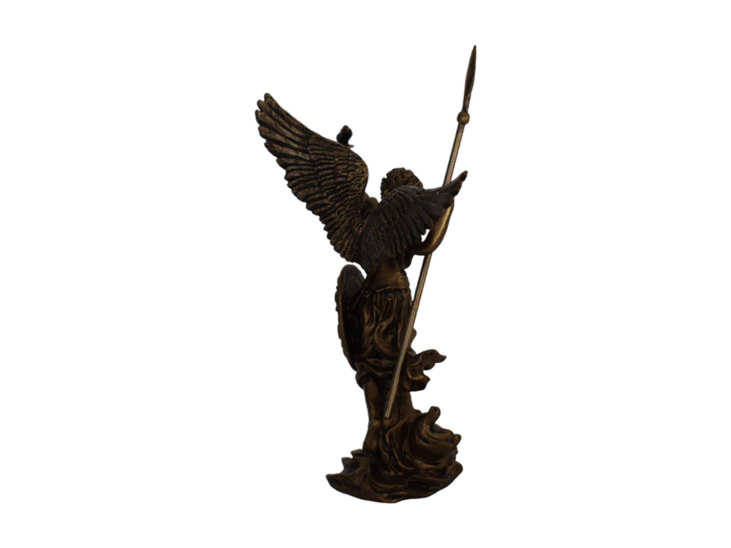 Uriel - Master of Knowledge - Archangel of Wisdom - Stands at the Gate of Eden with a fiery Sword - Cold Cast Bronze Resin