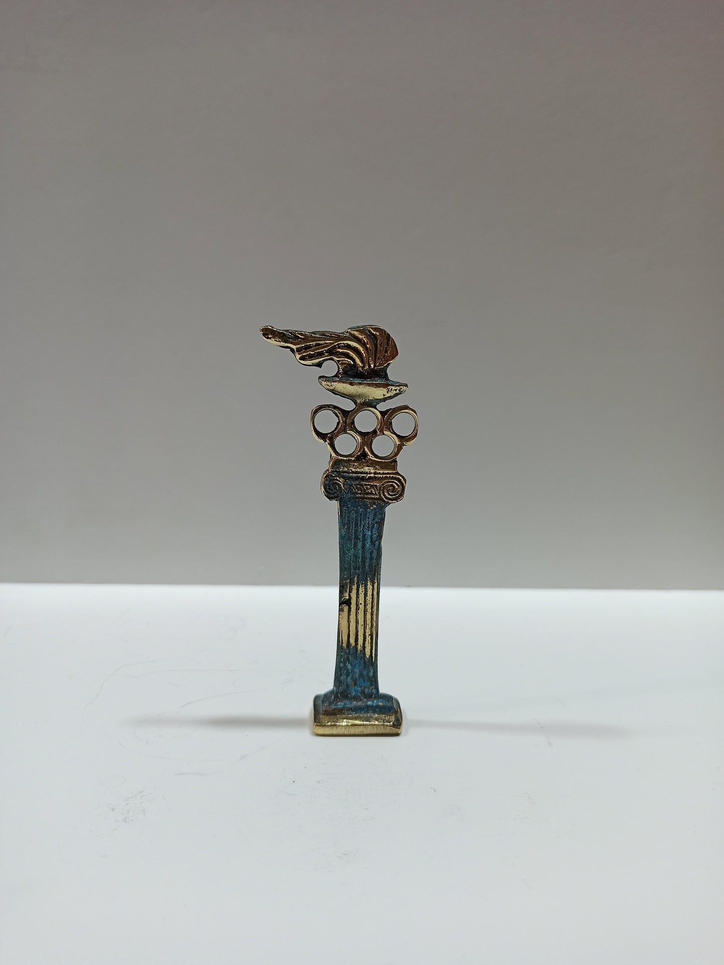 The Olympic Flame - Symbolizes the Light of Spirit, Knowledge and Life from generation to generation - Ancient Greece - Bronze Sculpture