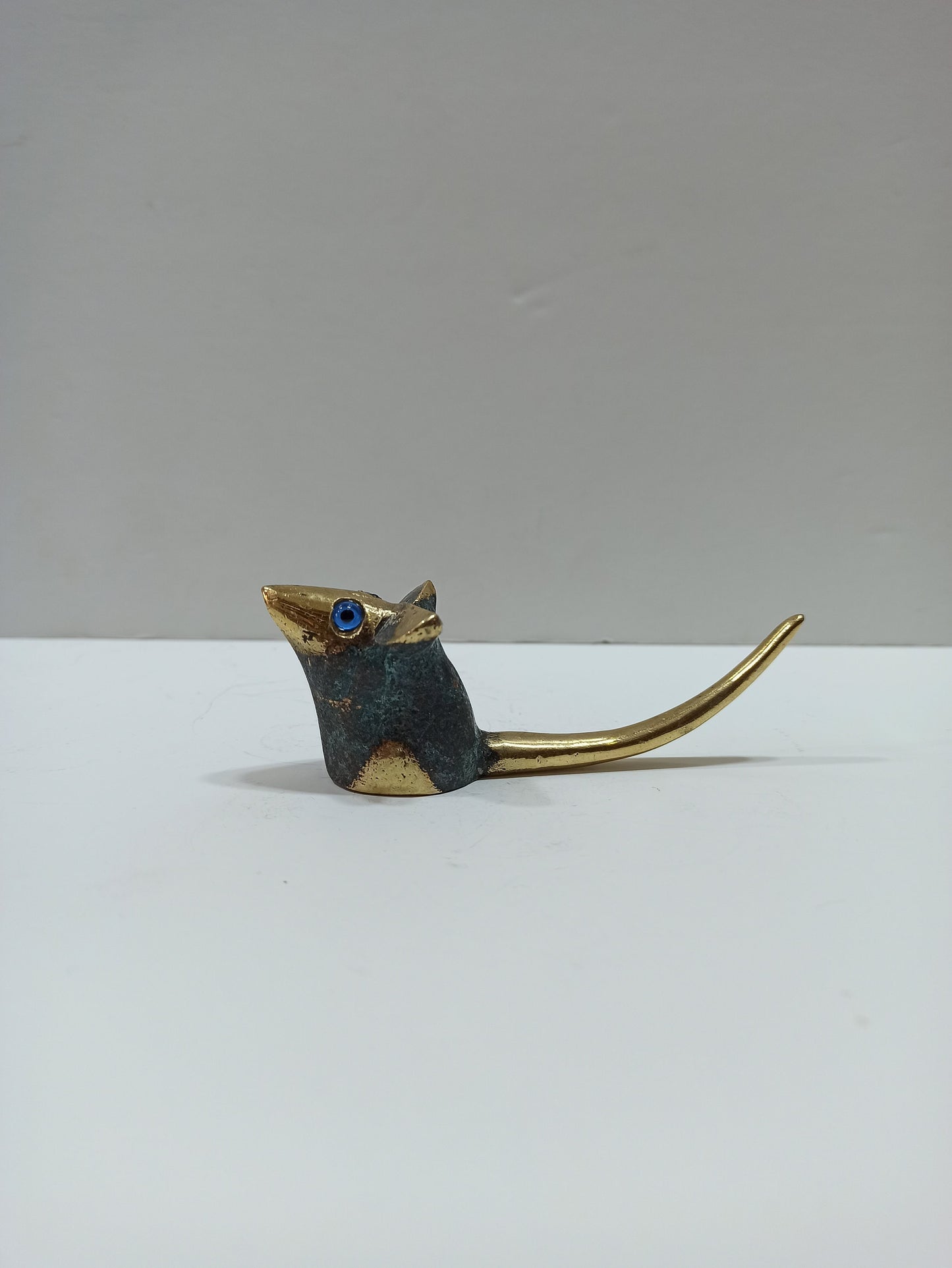 Mouse - Animal - Symbol of Adaptability and Resourcefulness - Capacity to Fend for Itself and Survive - pure bronze statue