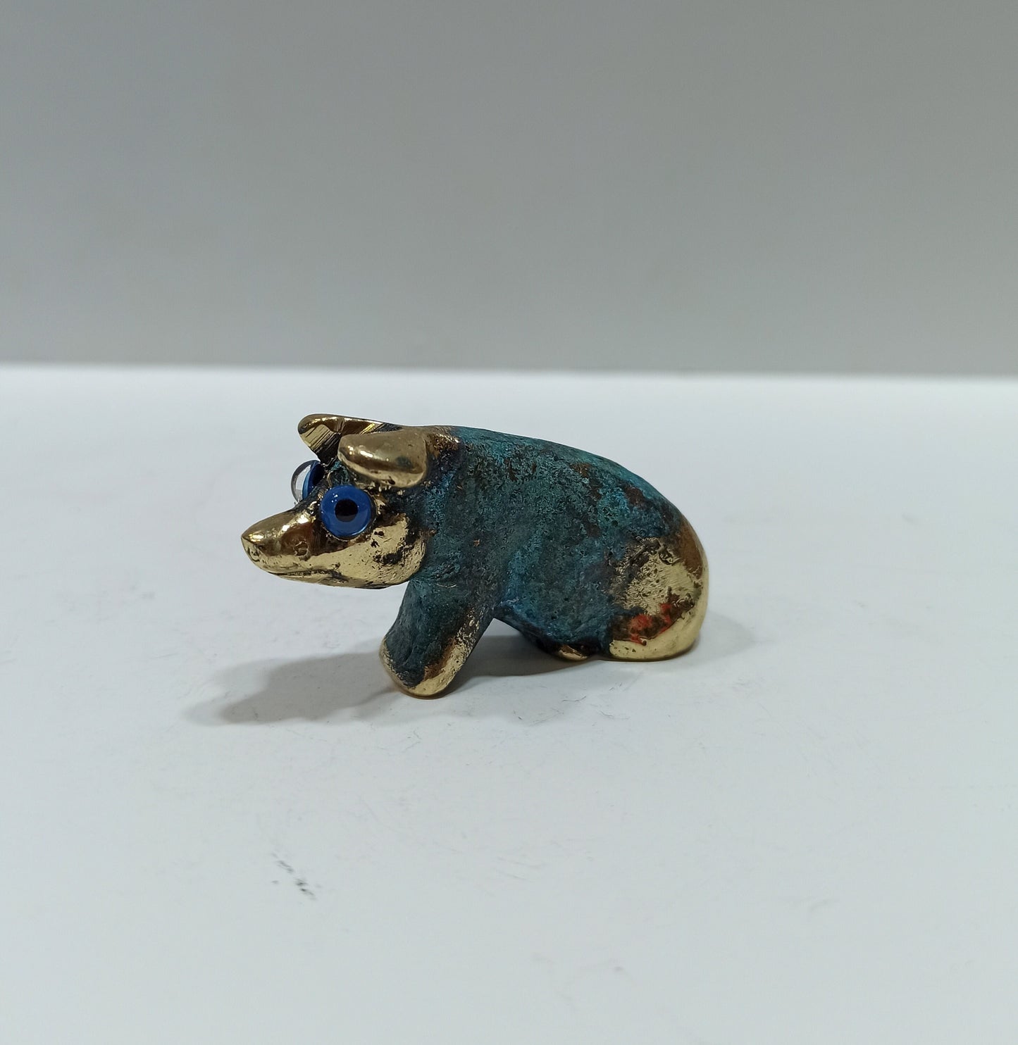 Pig - Omnivorous, Domesticated Mammal - Symbol of Wealth, Abundance, and Prosperity - Miniature - pure bronze statue