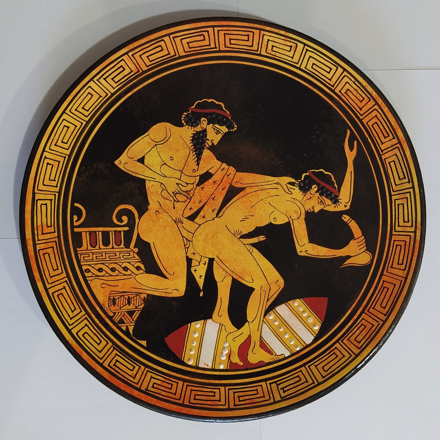 Homoerotic Scene between Two Males - Athens - Timing is important. Proximity is important. Mystery is important. - Handmade in Greece