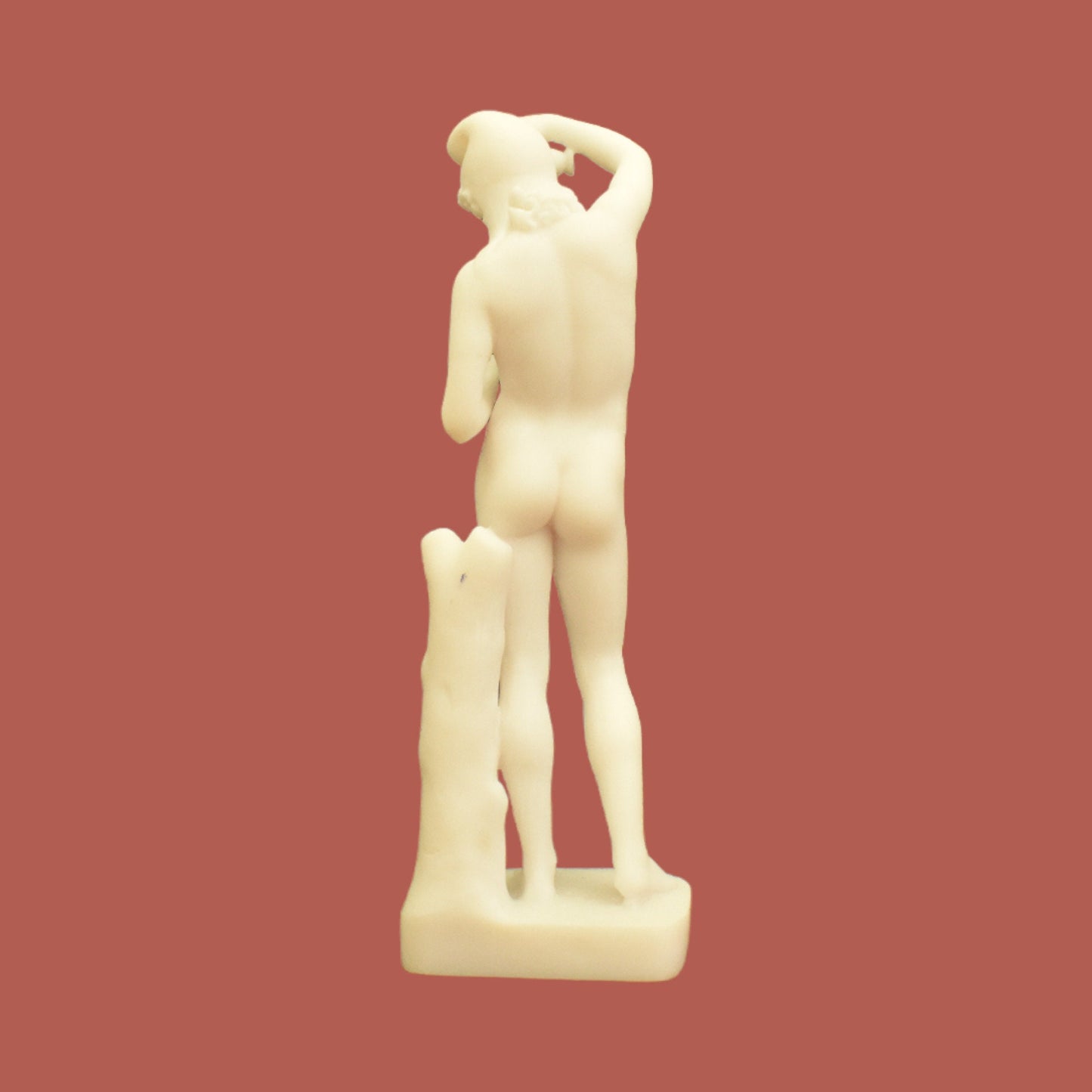 Ganymedes - The most beautiful of mortals - Abducted by the gods to serve as Zeus's cup-bearer in Olympus - Alabaster statue sculpture