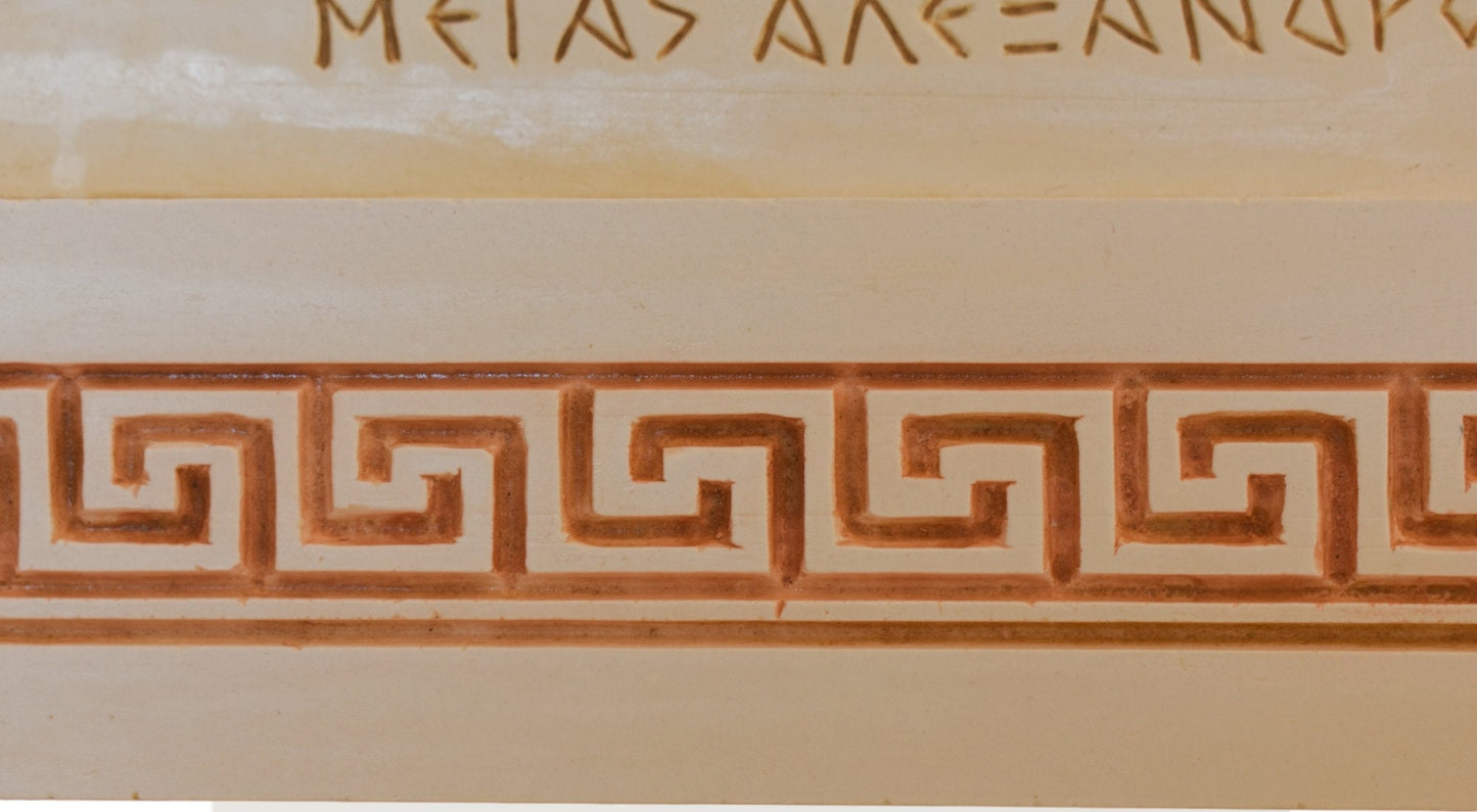 Alexander the Great - King of Macedon - 356–323 BC - Son of Philip - Visionary Leader - Wall Decoration - Casting Stone Statue