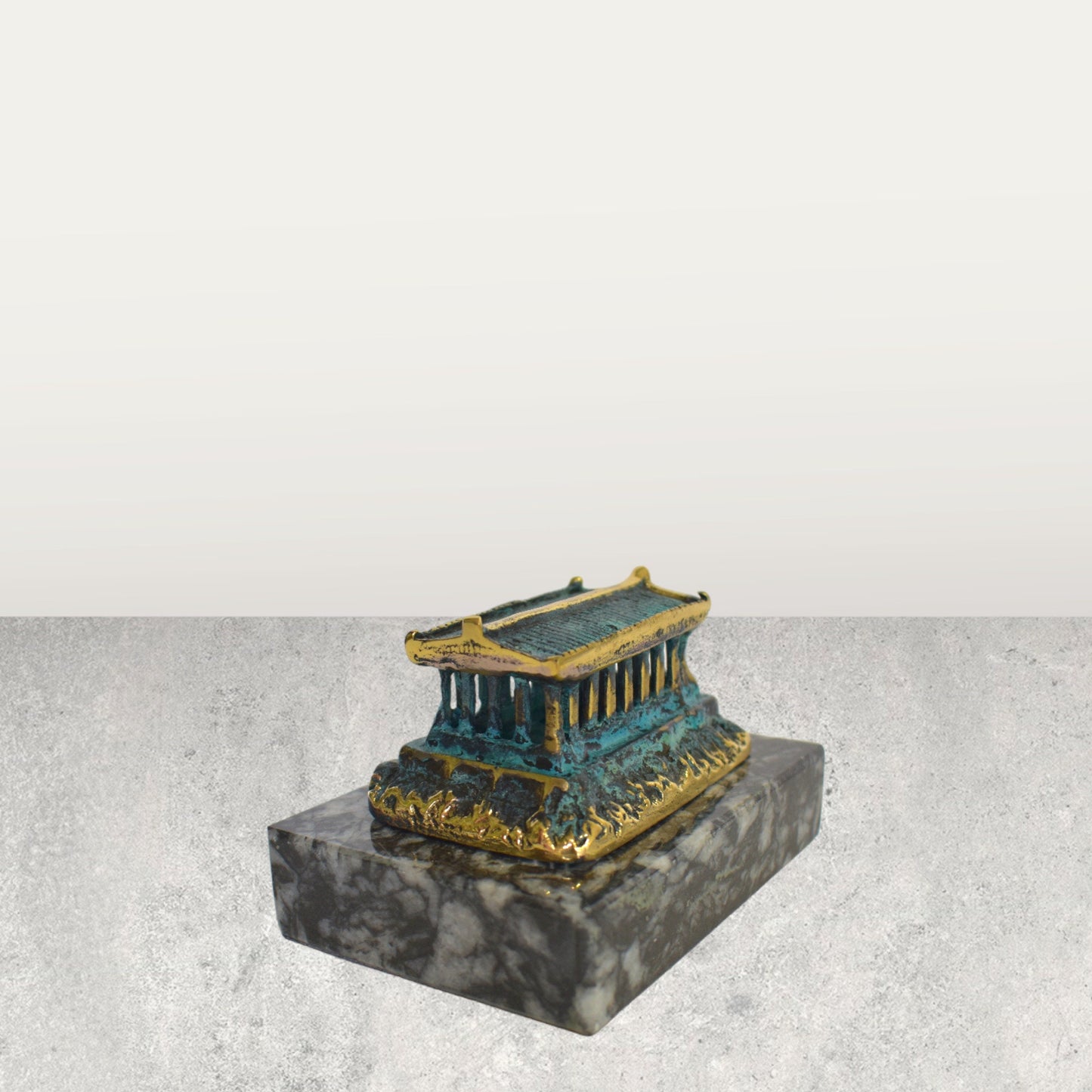 Parthenon - Athena's Temple - 447-432 B.C - Acropolis Hill - Powerful Symbol of Ancient Greece and Athenian Culture - Democracy - bronze