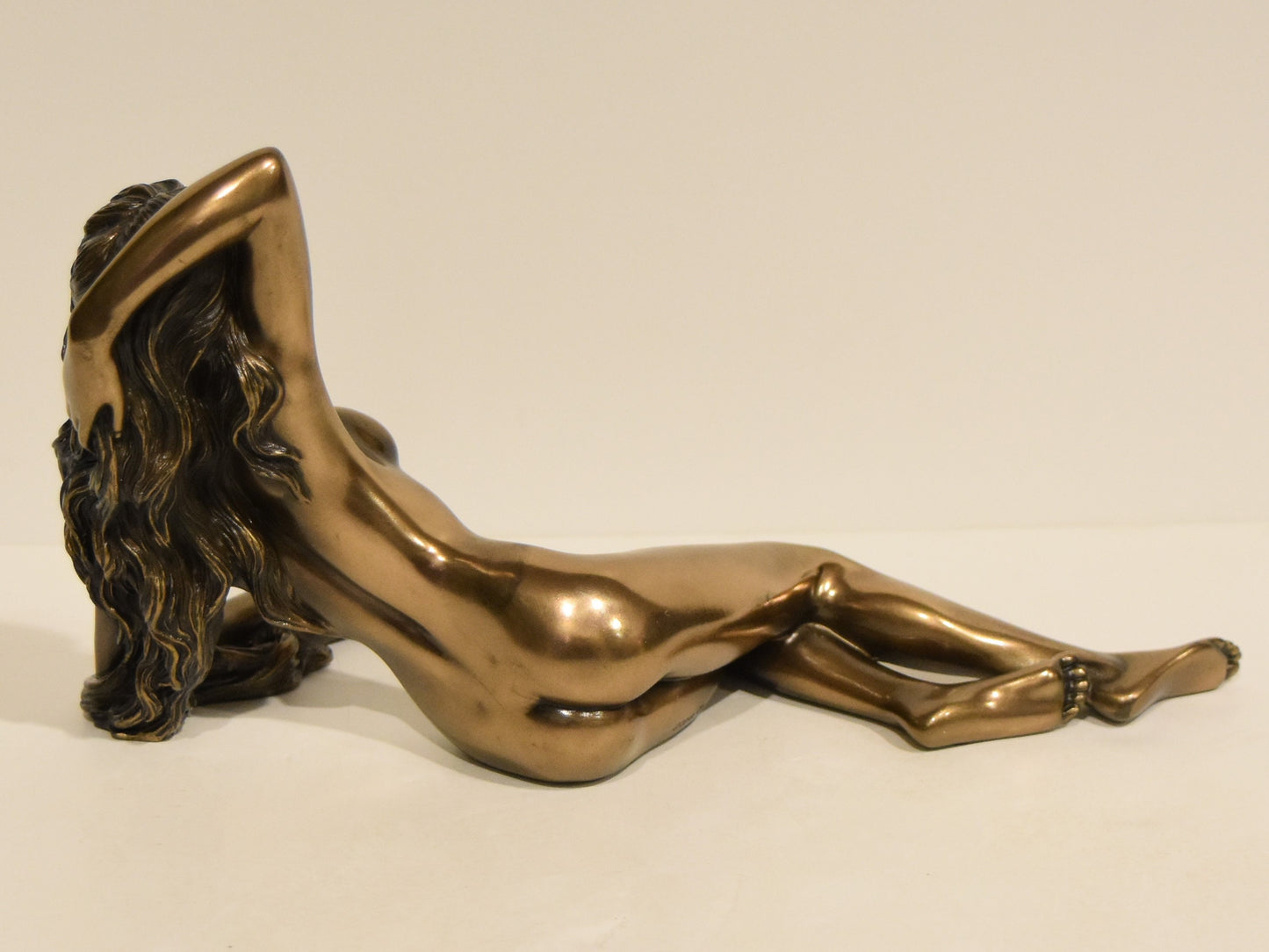 Naked Female Statue - I wish I could remember that first day, First hour, first moment of your meeting me - Cold Cast Bronze Resin