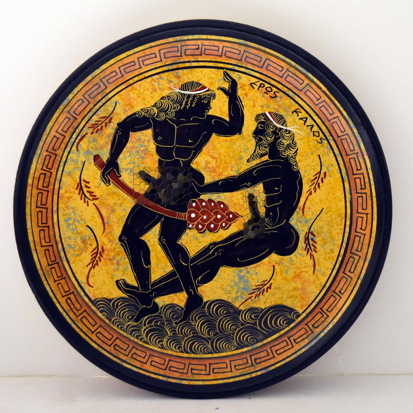 Homoerotic Scene between Two Males - Athens, 500 BC - I want all of you, forever, you and me, every day - Ceramic - Handmade in Greece