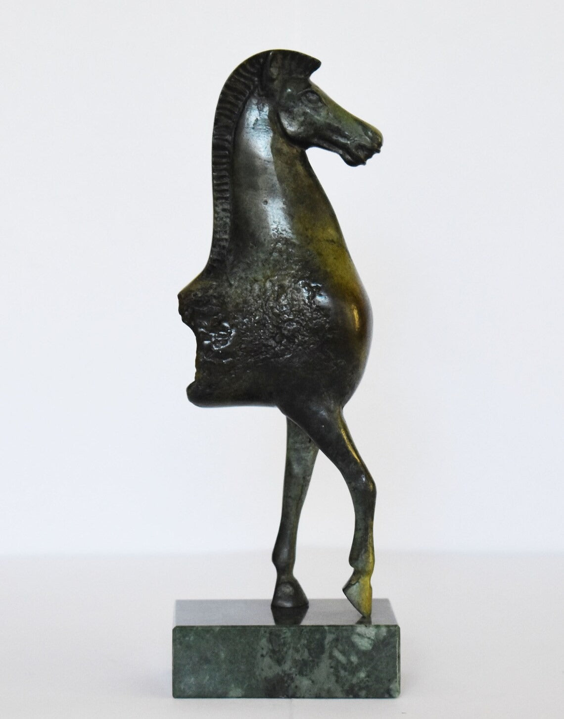 Ancient Greek Horse - Acropolis Museum - Replica - Symbol of Wealth and Prosperity - Pure Bronze Sculpture