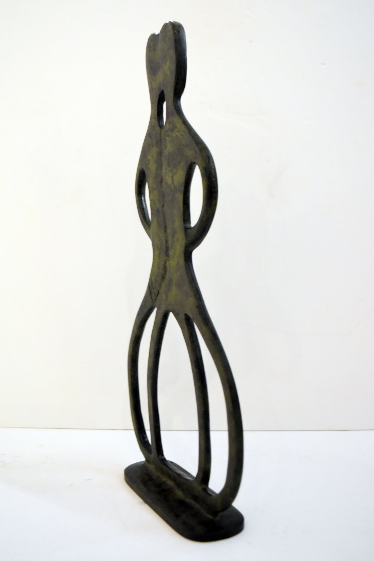 Cycladic Couple - Embrace each other - Inloved - Devotion - pure bronze  statue