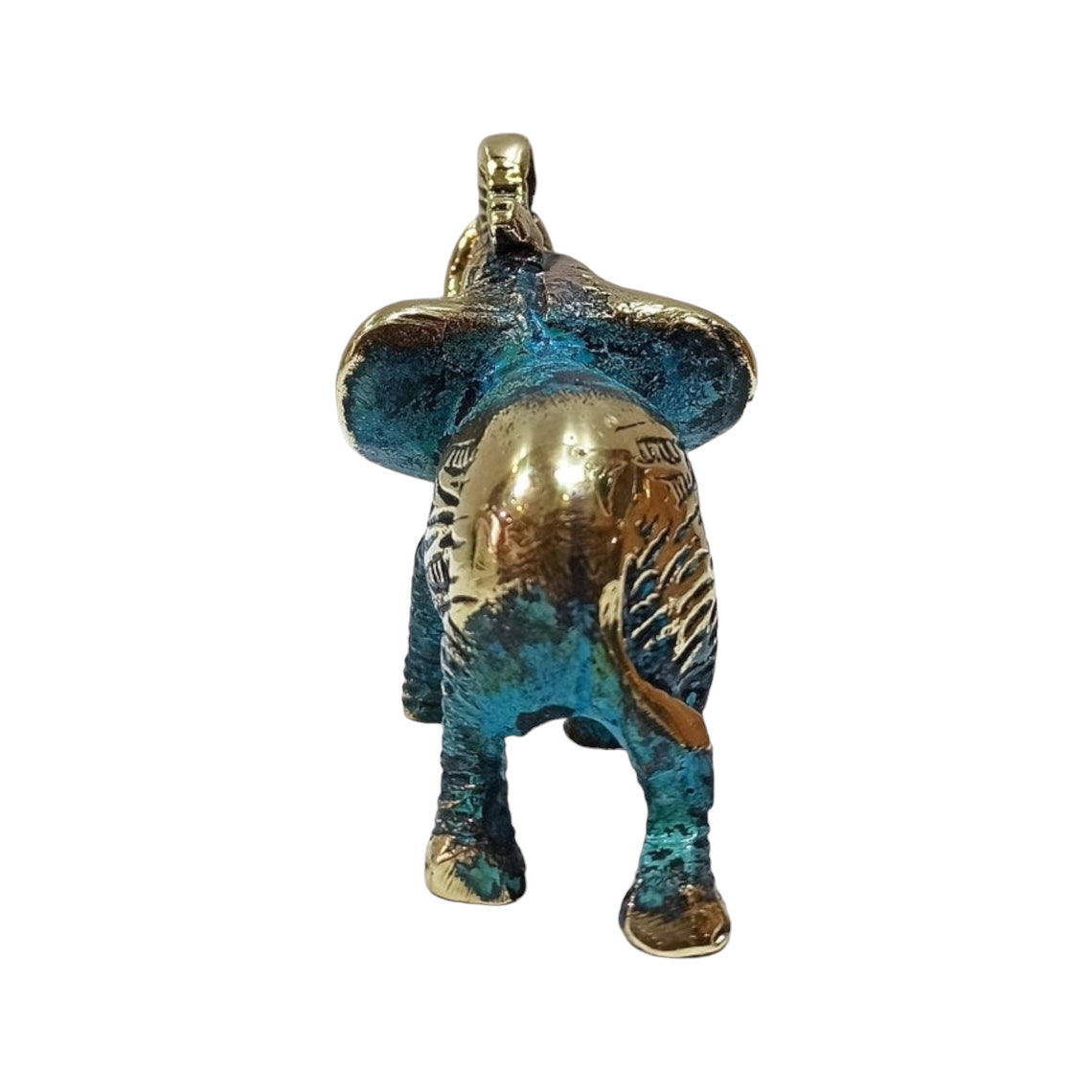 Elephant - Largest Existing Land Animal - Symbol of Strength, Power and Good Luck - Pure Bronze Statue