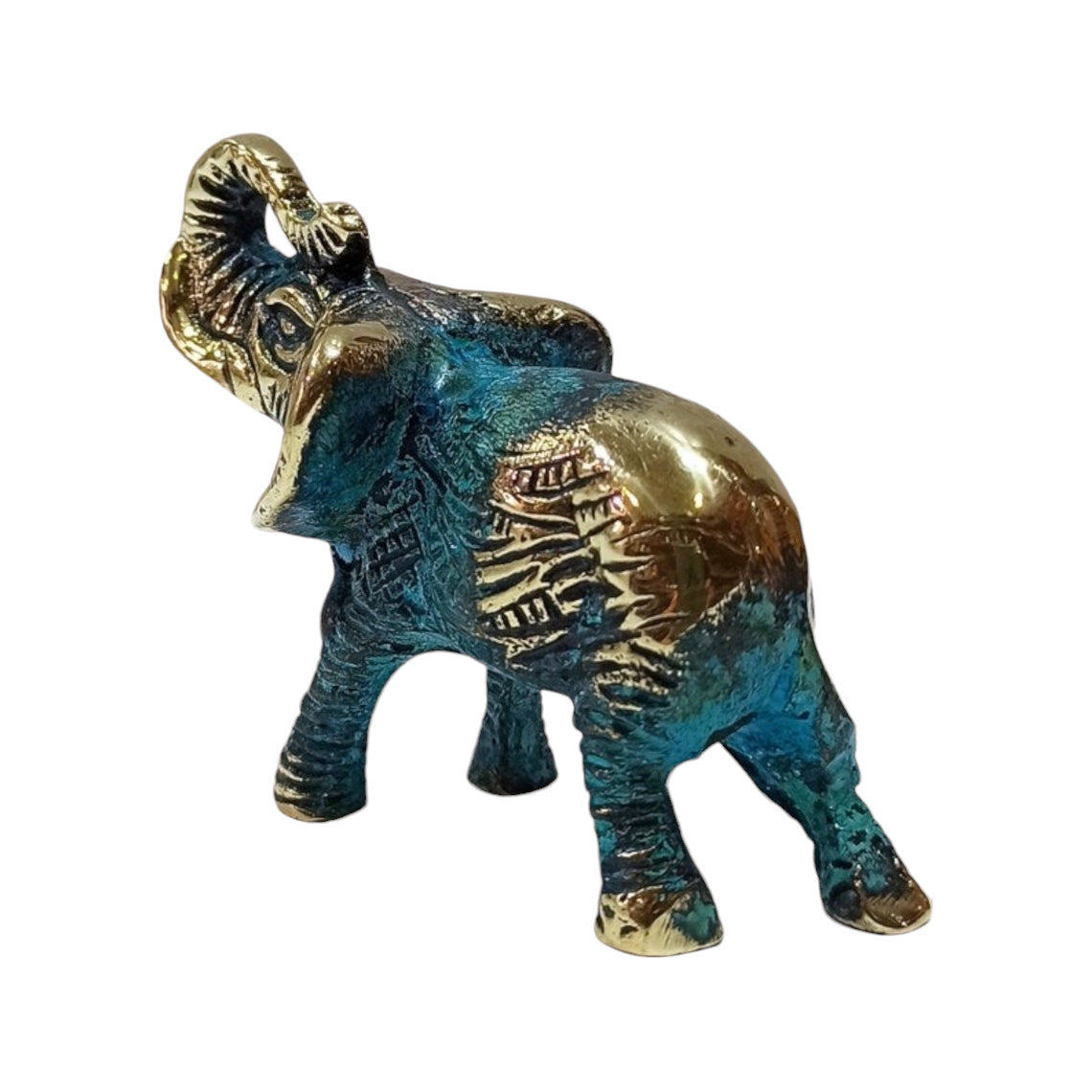 Elephant - Largest Existing Land Animal - Symbol of Strength, Power and Good Luck - Pure Bronze Statue