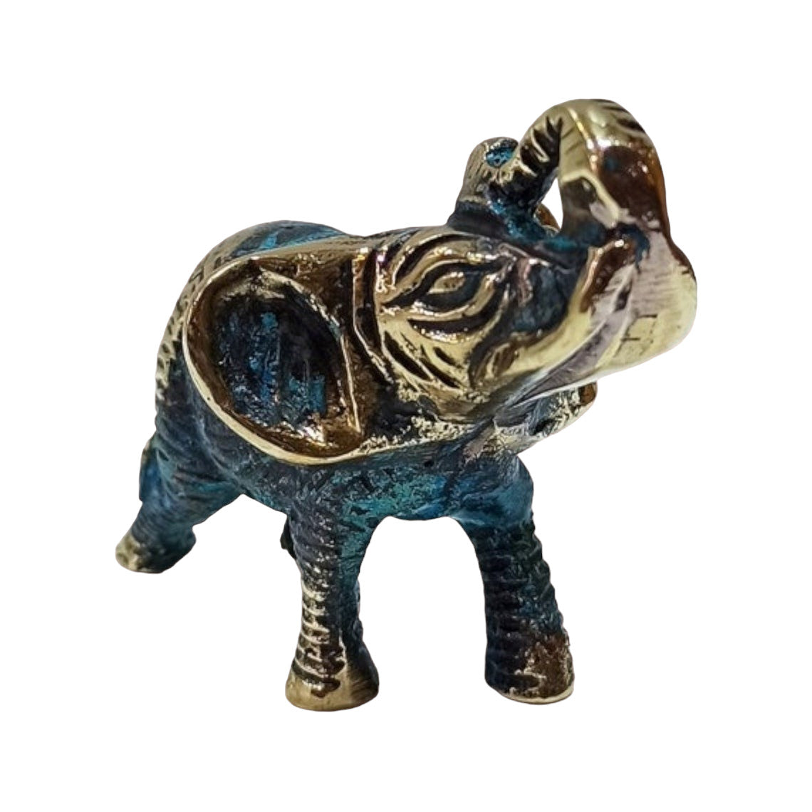 Elephant - Largest Existing Land Animal - Symbol of Strength, Power and Good Luck - Pure Bronze Statue