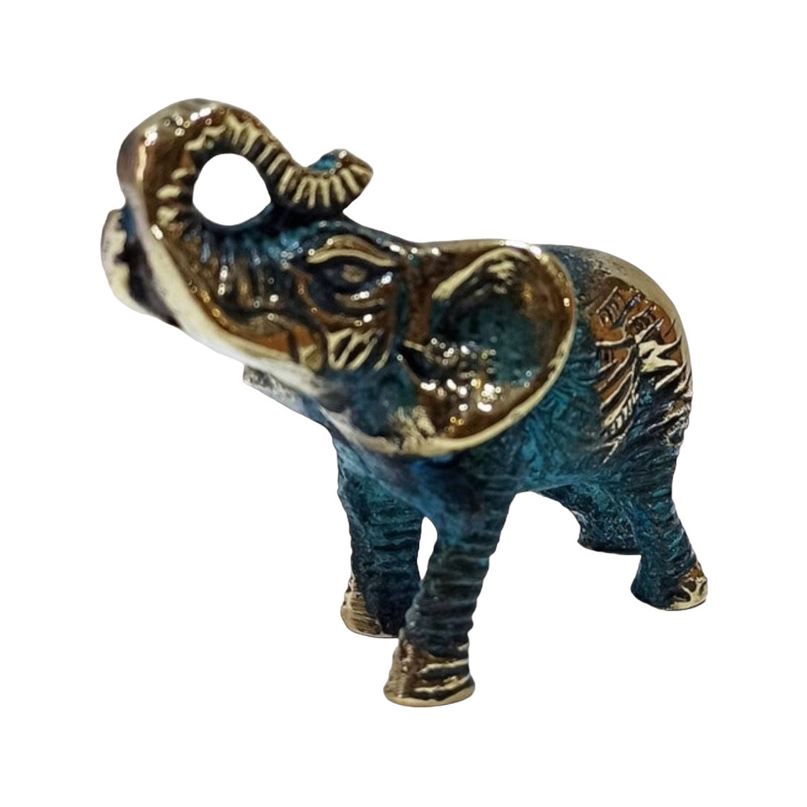 Elephant - Largest Existing Land Animal - Symbol of Strength, Power and Good Luck - Pure Bronze Statue