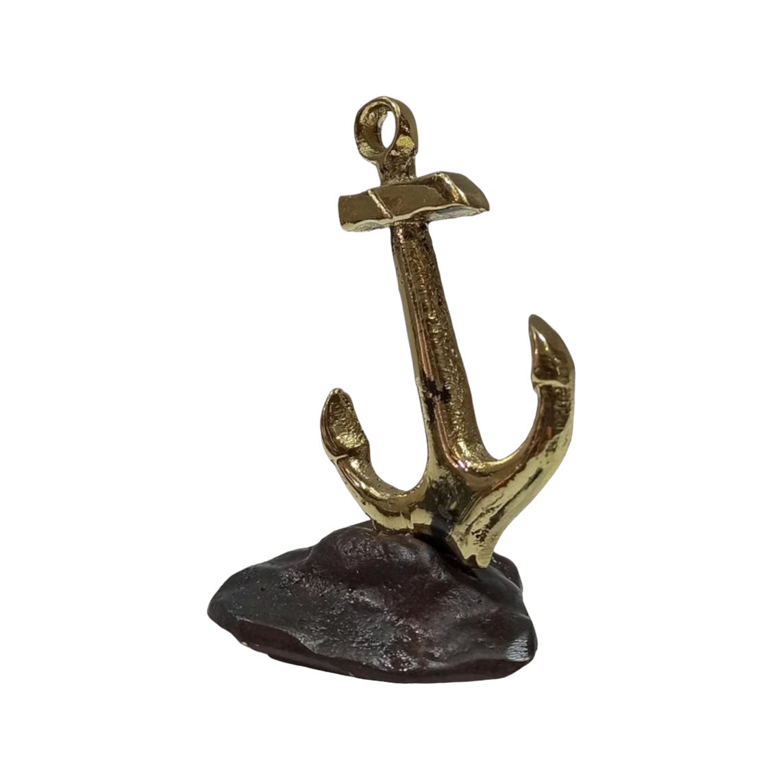 Anchor - Tool used to moor a vessel to the bottom of a sea to resist movement - Symbol of Hope, Steadfastness, Calm - pure bronze statue