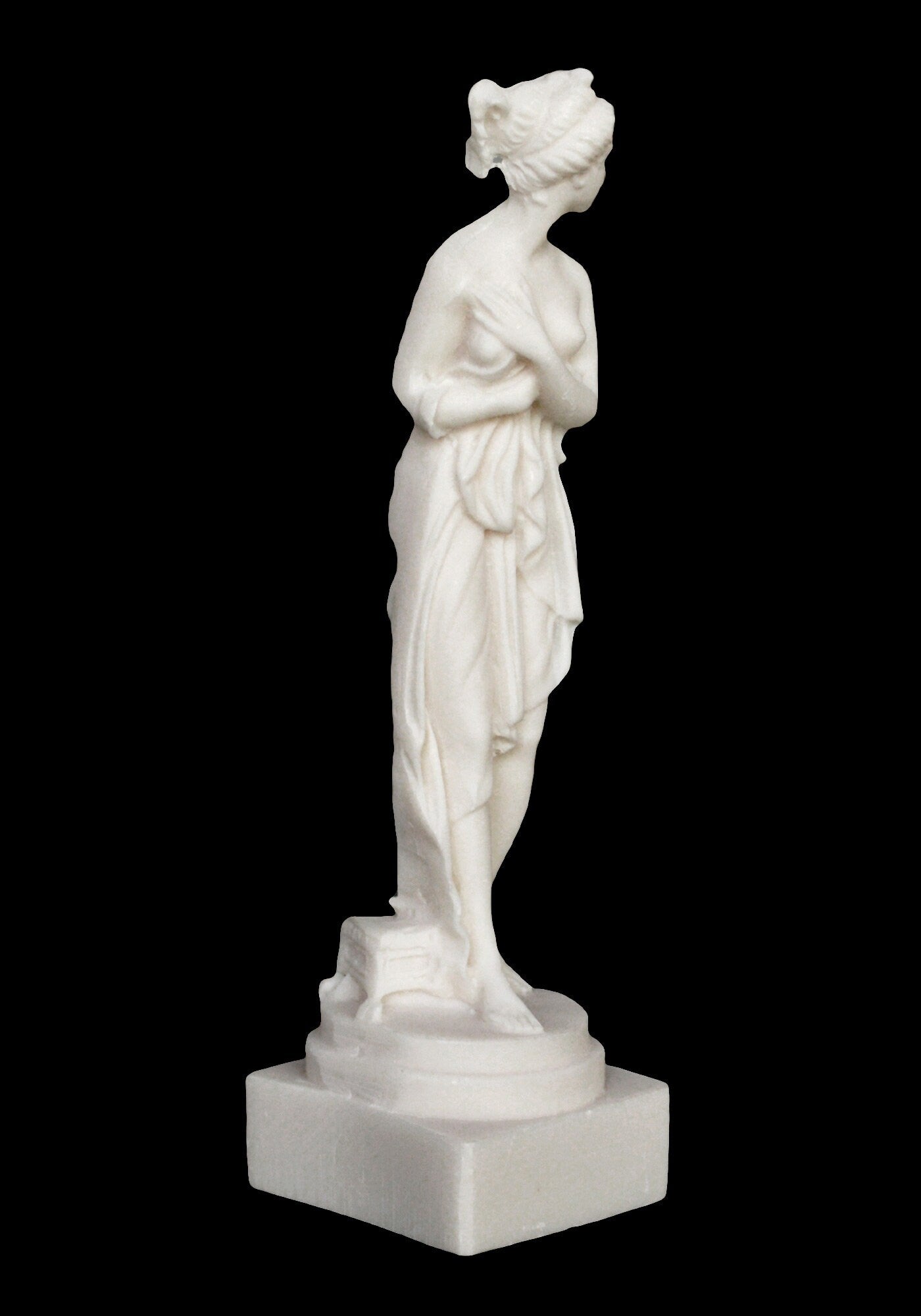 Sappho of Lesbos - 630–570 BC - Ancient Greek Lyric Poet - Tenth Muse - Ode to Aphrodite - Charm of Absolute Naturalness - Alabaster Statue