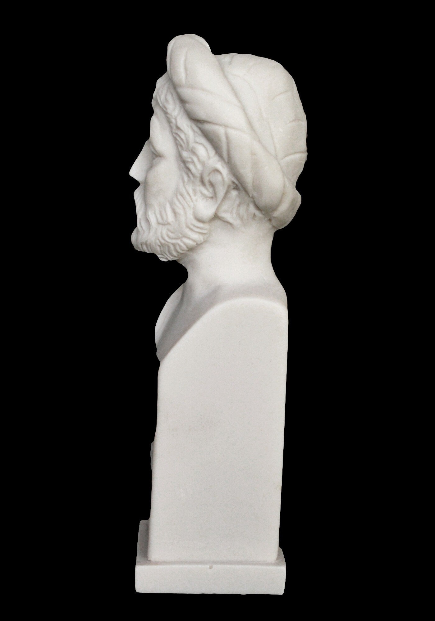 Pythagoras of Samos Bust - 570–495 BC - Ancient Greek Philosopher and Mathematician - Immortality of the Soul - Alabaster Statue