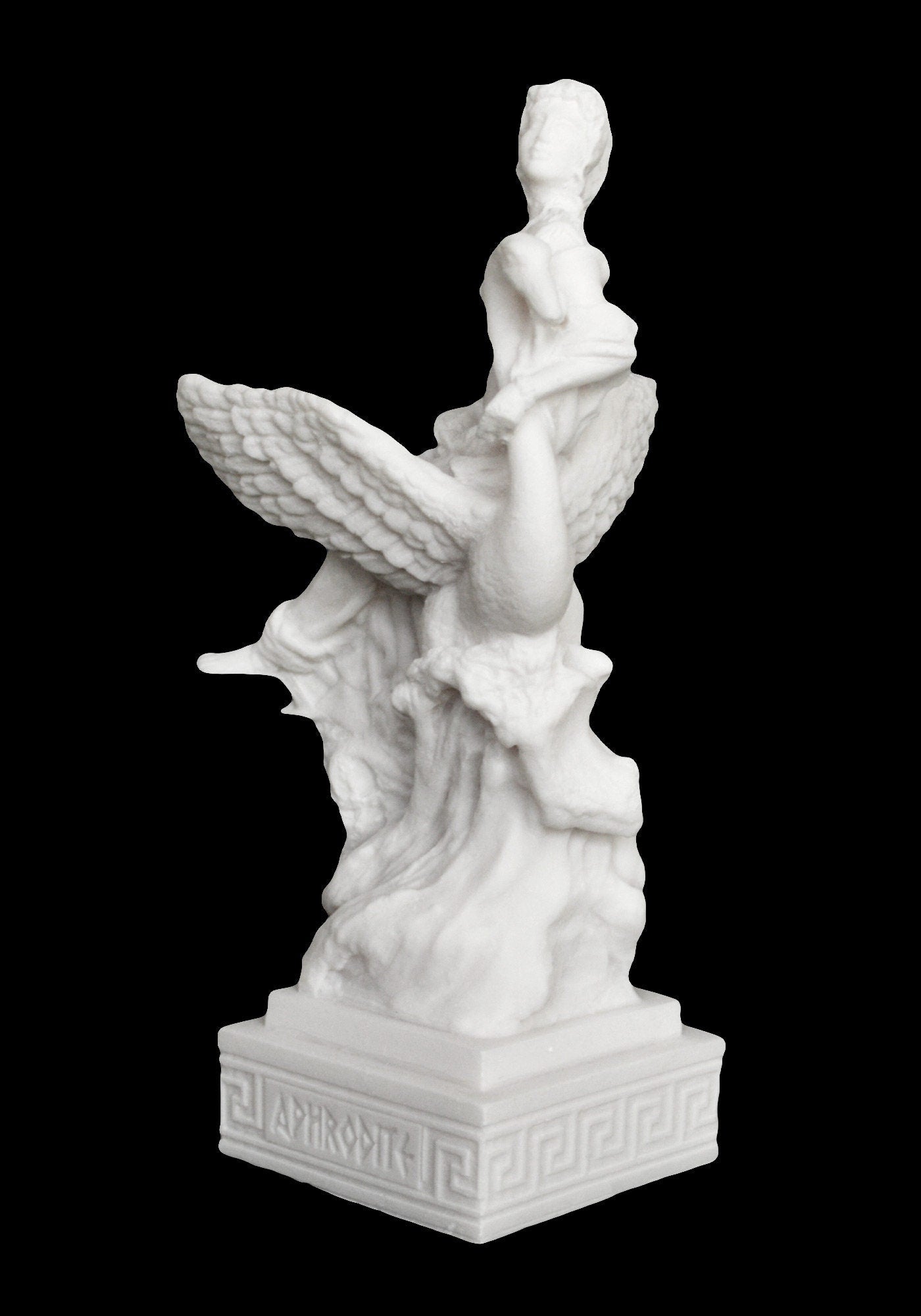 Aphrodite Venus with Swan – Greek Roman Goddess of Love, Beauty, Pleasure, Fertility, Desire and Procreation -  Alabaster Statue