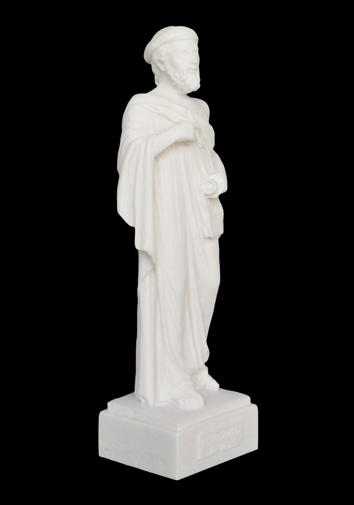 Pyhtagoras Statue Pythagoras of Samos - Mathematician, Philosopher and founder of the Py ...