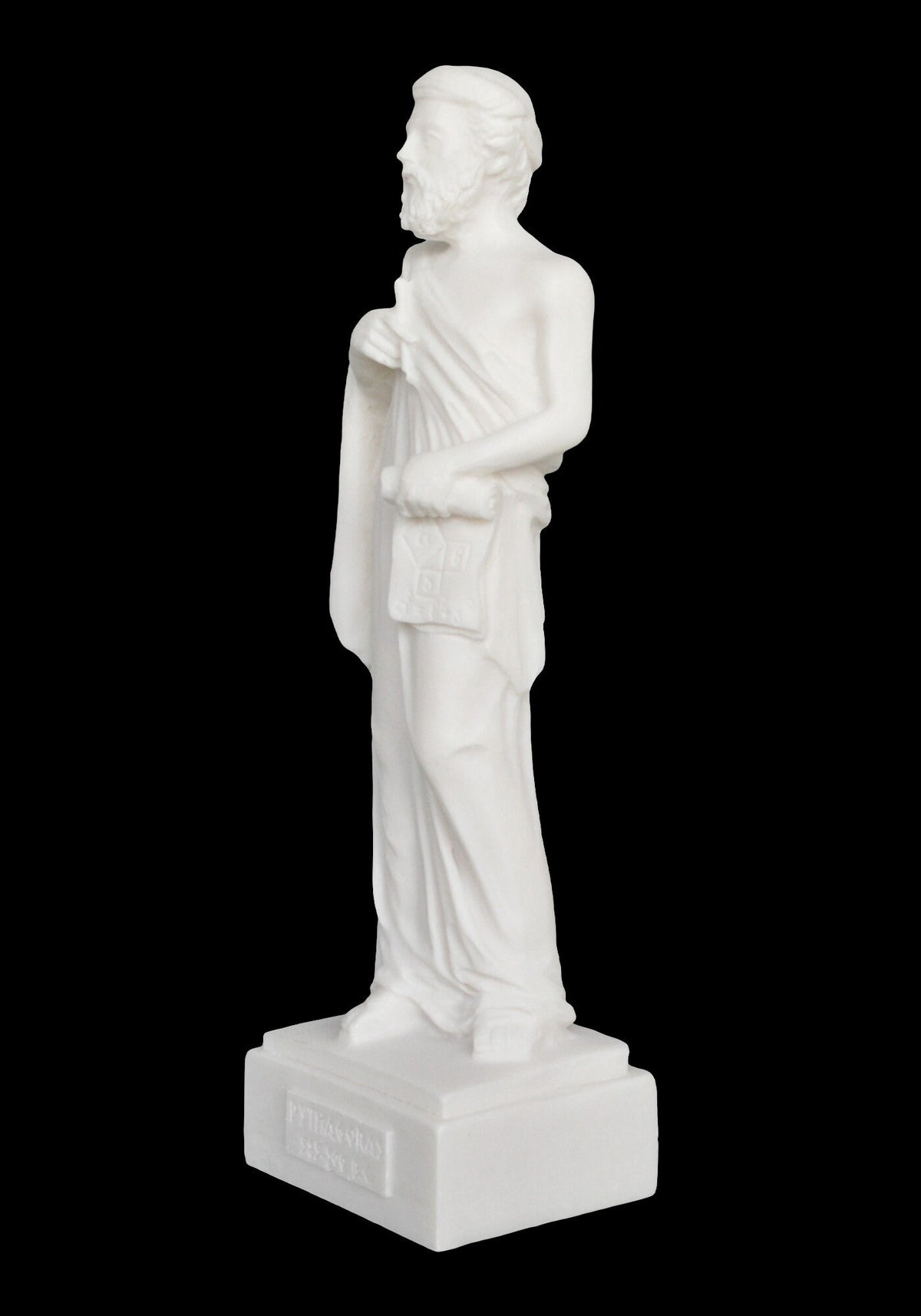 Pyhtagoras Statue Pythagoras of Samos - Mathematician, Philosopher and founder of the Py ...