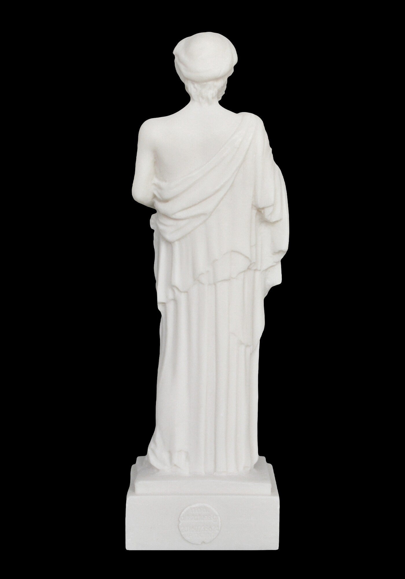 Pythagoras of Samos - Mathematician, Philosopher and founder of the Pythagorean brotherhood - Alabaster Statue