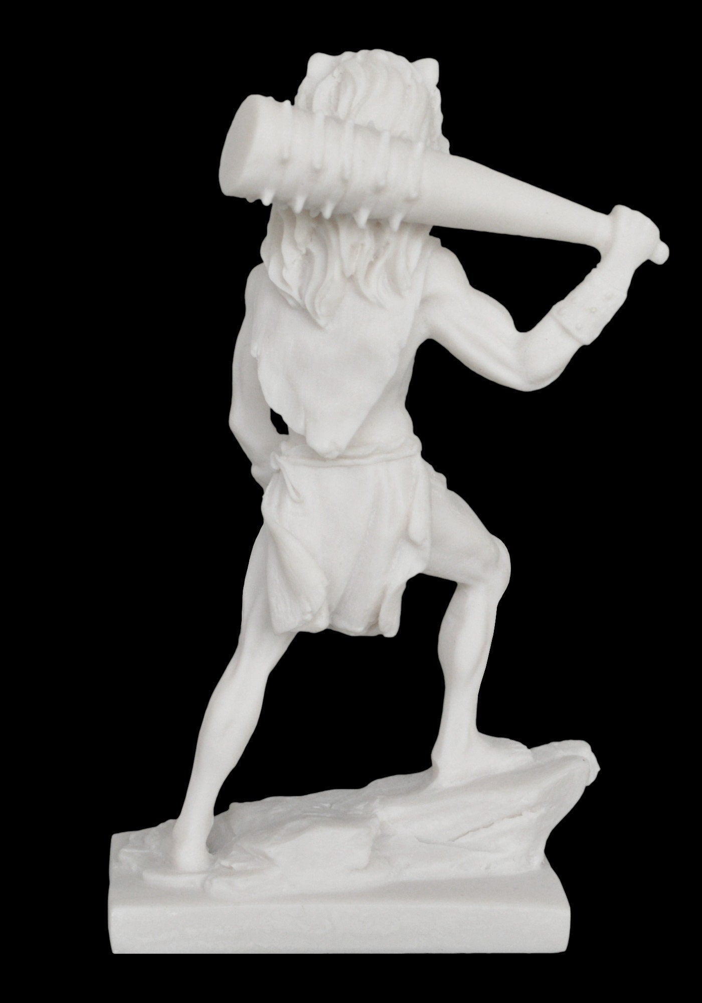 Hercules Heracles - The most famous Greek Divine Hero - The 12 Labours - Strong, Brave and Masculine - Alabaster Statue