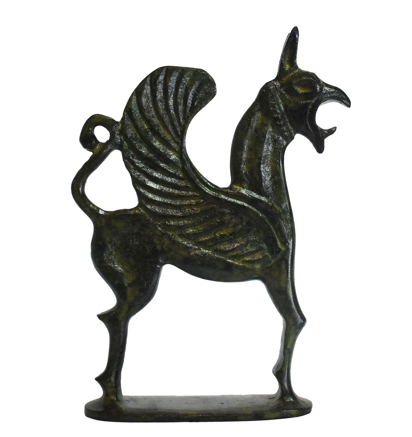 Griffin Gryp - Ancient Greek Art, Museum Replica - pure Bronze Sculpture