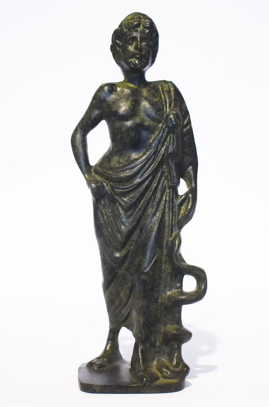 Asclepius - God of Medicine, Healing, Health God - Greek Mythology - Bronze  statue