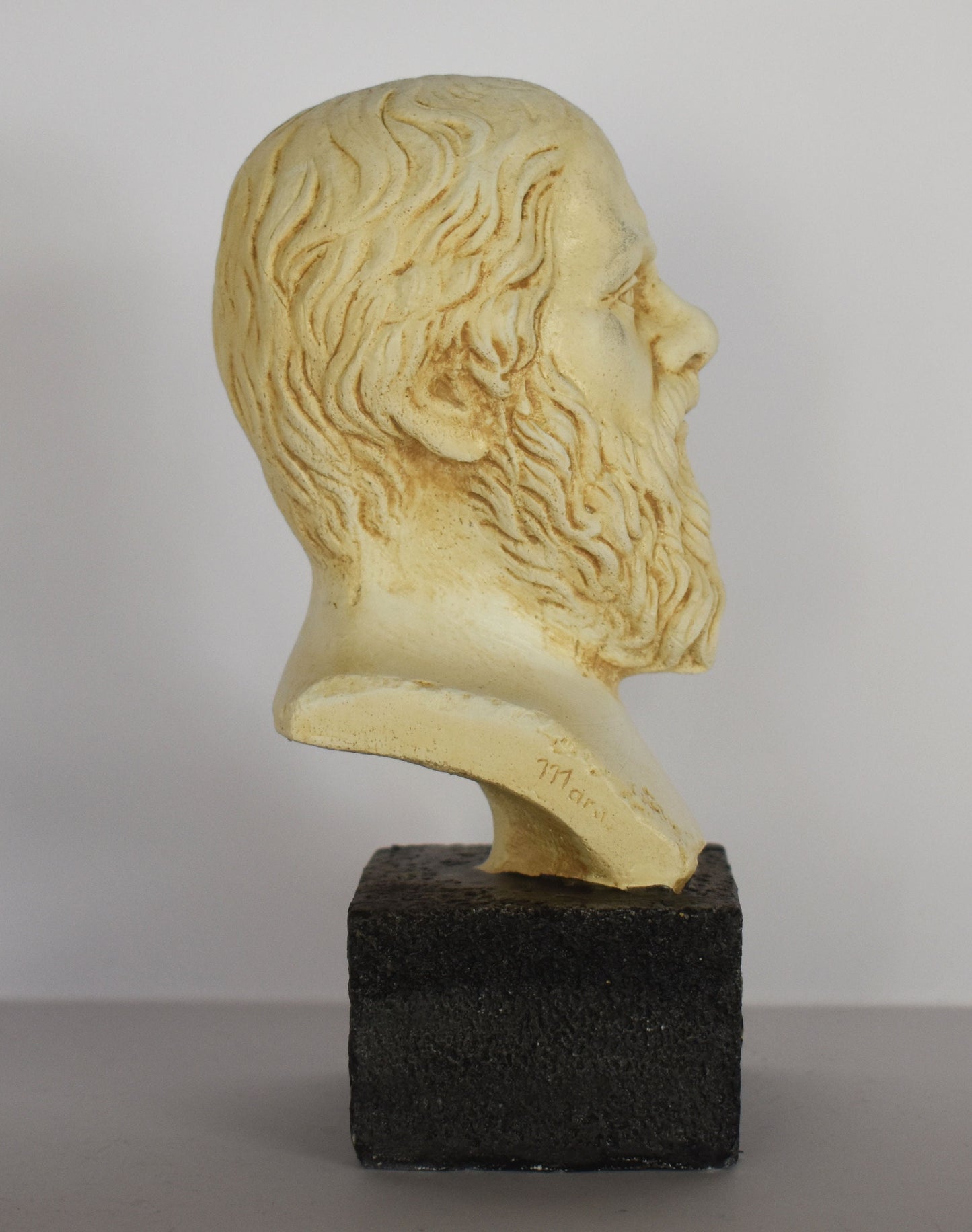 Socrates - Western Philosophy, Plato Aristotle Students, Pedagogy  - museum reproduction - head bust