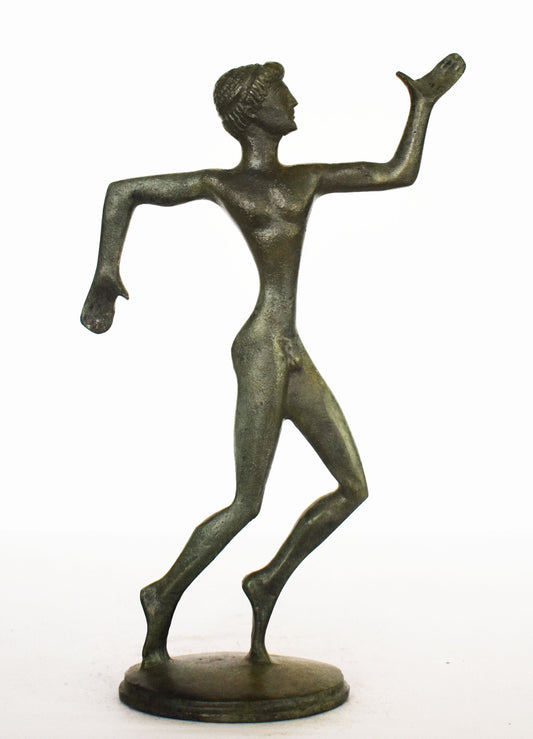 Runner  Figure - Olympic Games running sport - ancient Greek reproduction - pure bronze  sculpture