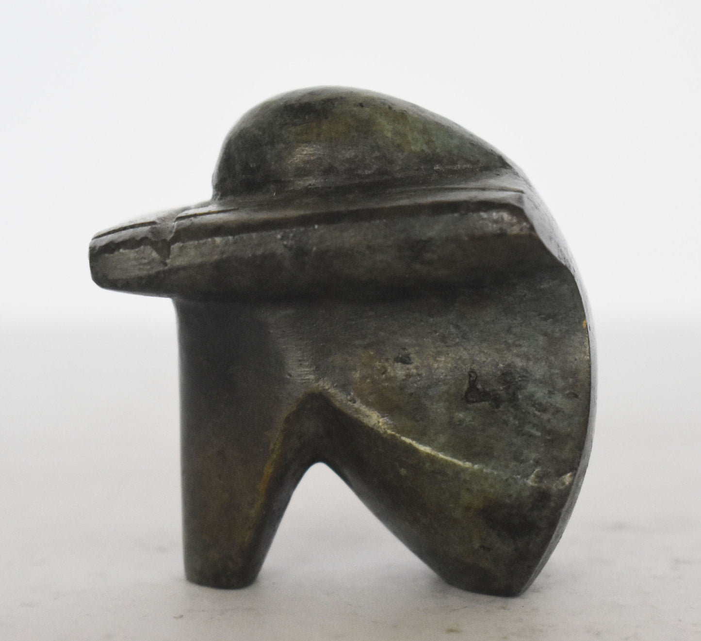 Cycladic figurine - From the islands of the Aegean Sea - Ancient Greek Reproduction  - pure Bronze Sculpture