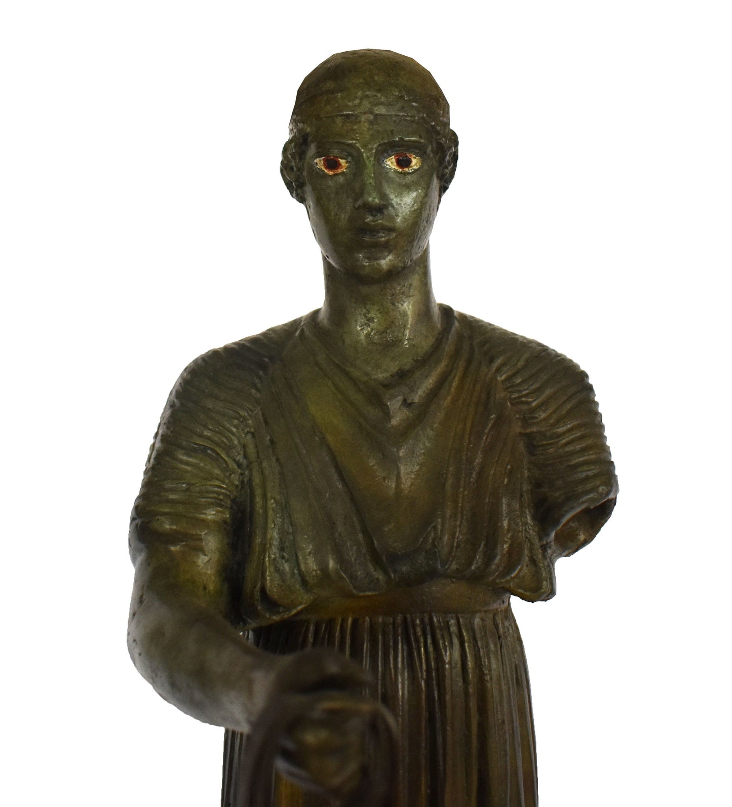Charioteer of Delphi, Heniokhos - Museum Replica  - pure Bronze Sculpture