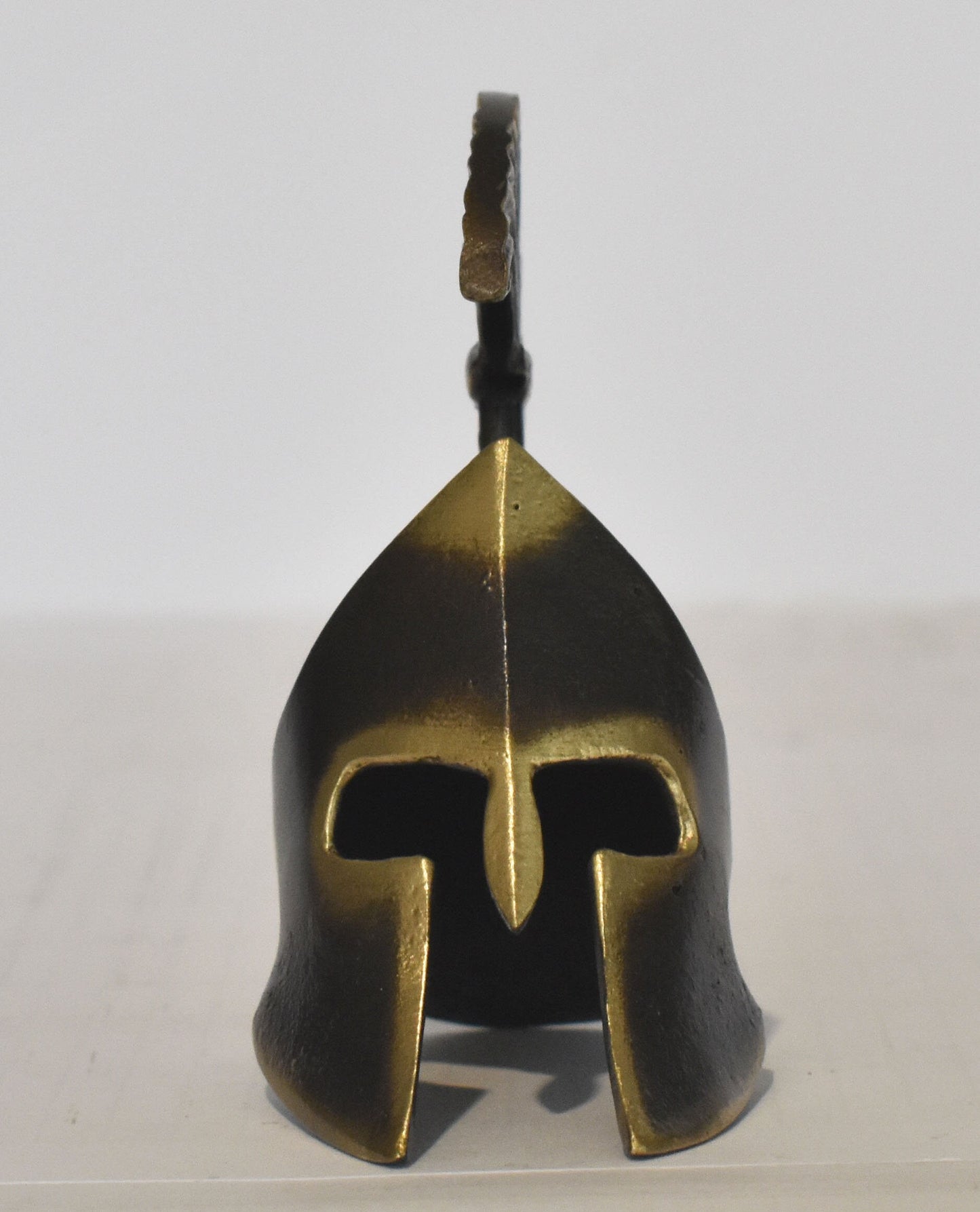 Leonida's Helmet - Spartan king - Thermopylae - the importance of overcoming fear to achieve your ultimate goals and dreams - pure bronze