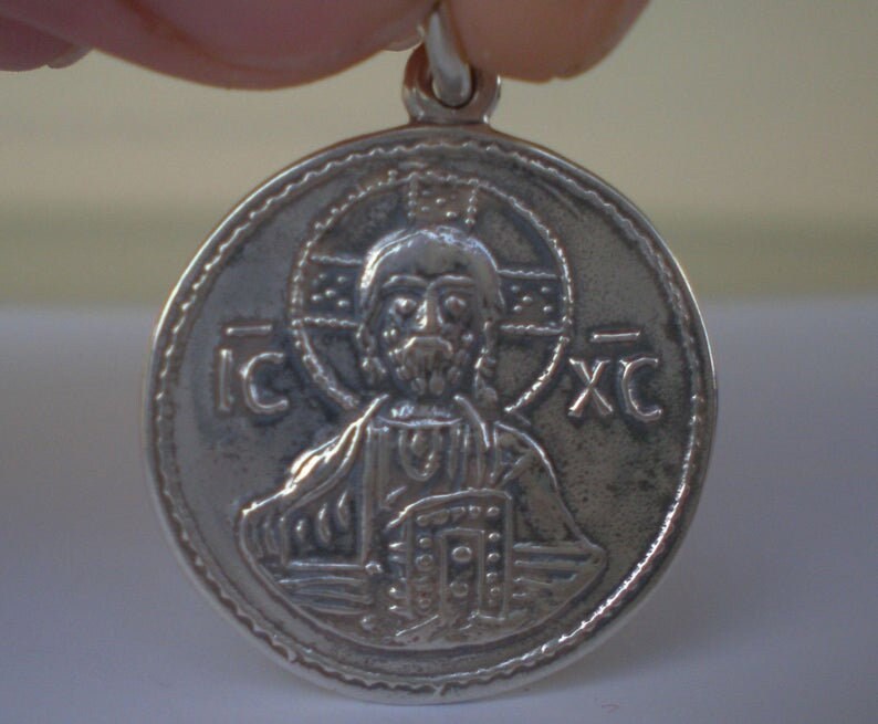 Byzantine Empire - Reign of Michael IV 1034 AD - Konstantinato - Pendant - 925 Sterling Silver