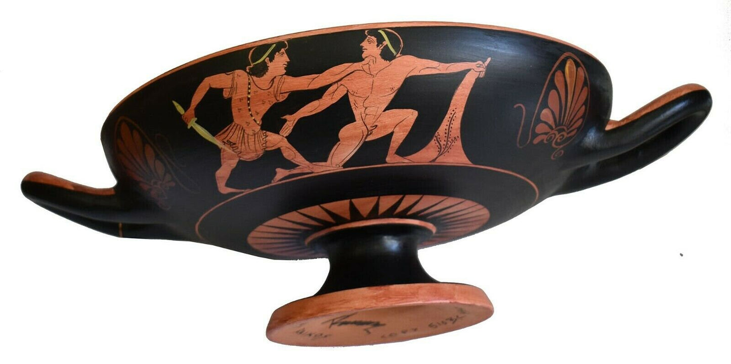 Dionysus with Ariadne and Eros - British Museum Replica - Red figure Kylix