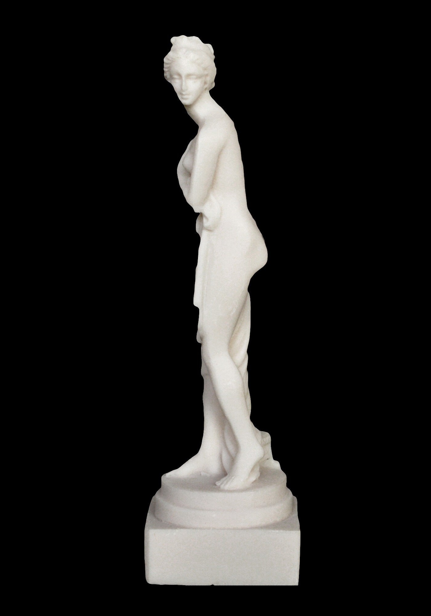 Sappho of Lesbos - 630–570 BC - Ancient Greek Lyric Poet - Tenth Muse - Ode to Aphrodite - Charm of Absolute Naturalness - Alabaster Statue