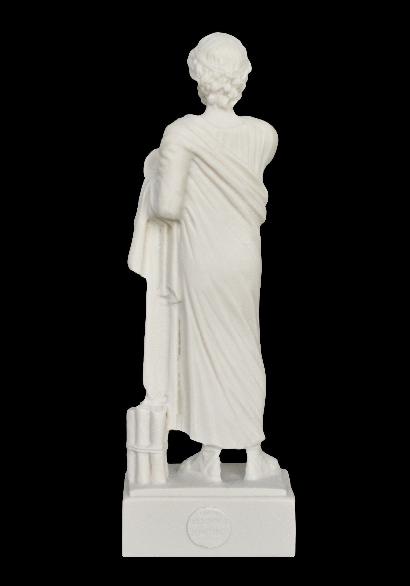 Homer - Ancient cheapest Greek Poet - Iliad and Odyssey - Most Influential Author in the Western World - Aged Alabaster Statue