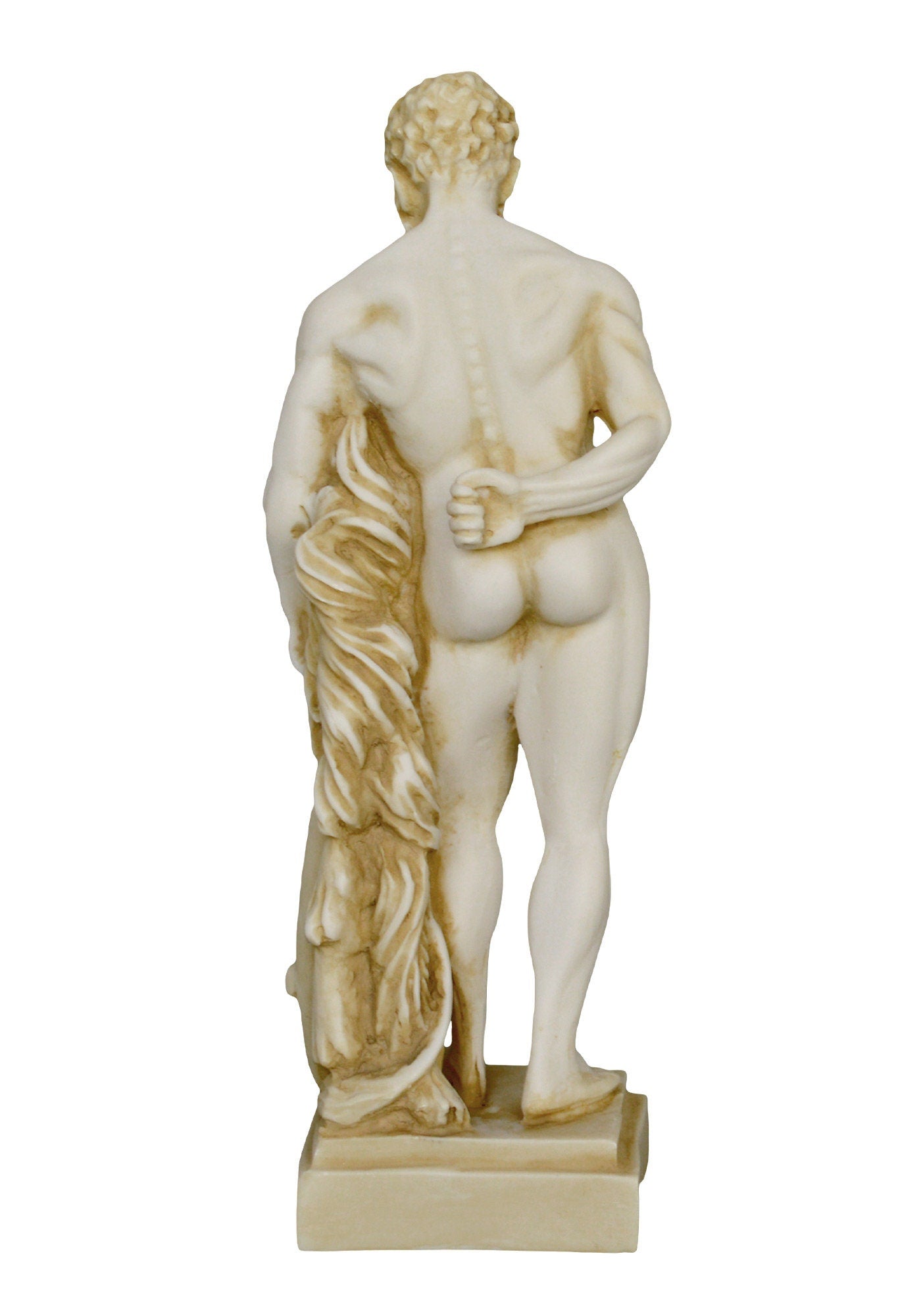 Hercules and Nemean Lion - Son of Zeus and Alcmene - Greek Divine Hero - The 12 Labours - Strong, Brave and Masculine -  Aged Alabaster