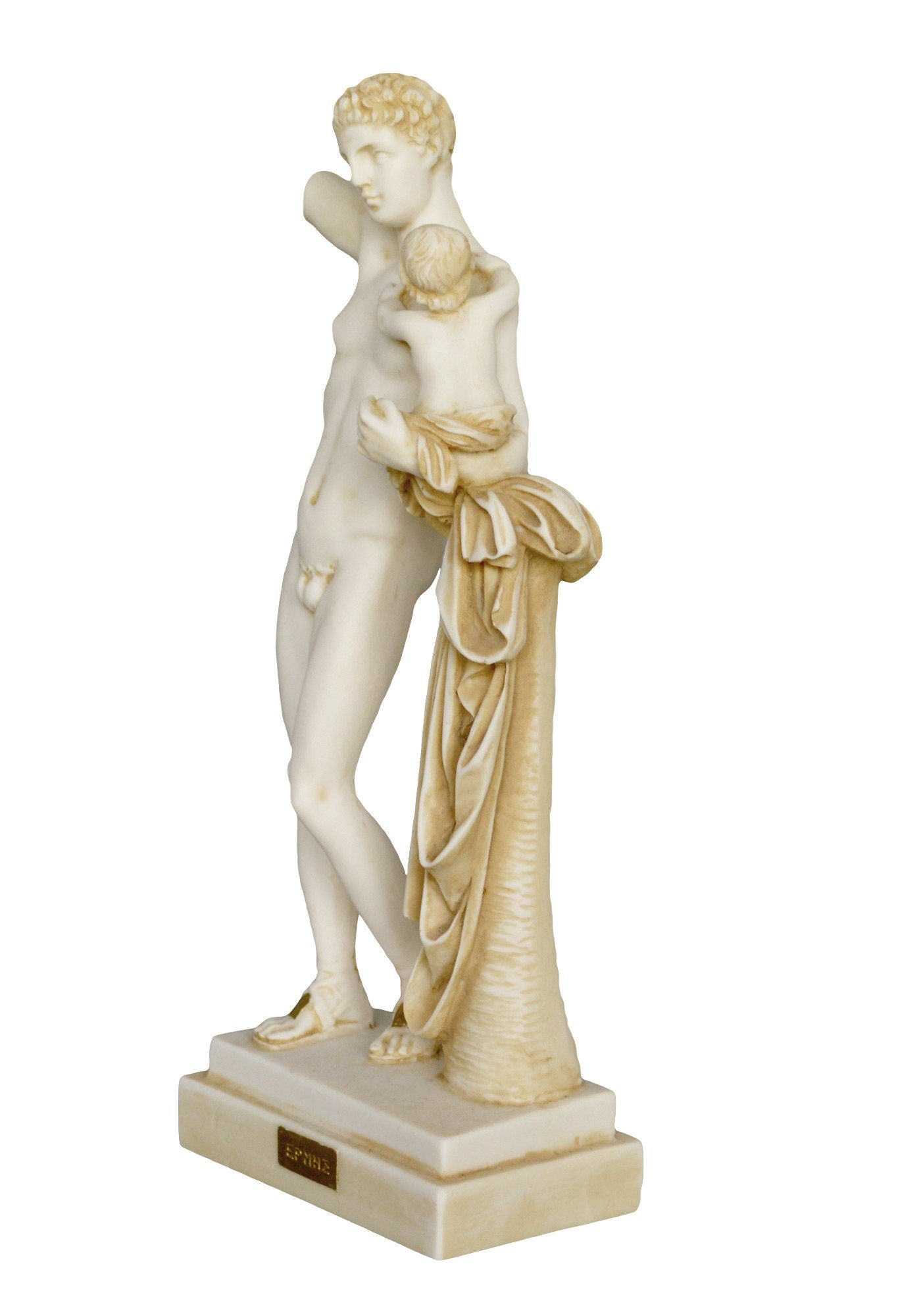 Hermes of Praxiteles and Infant Dionysus Olympia Greek Roman buy Sculpture Statue Cast Marble