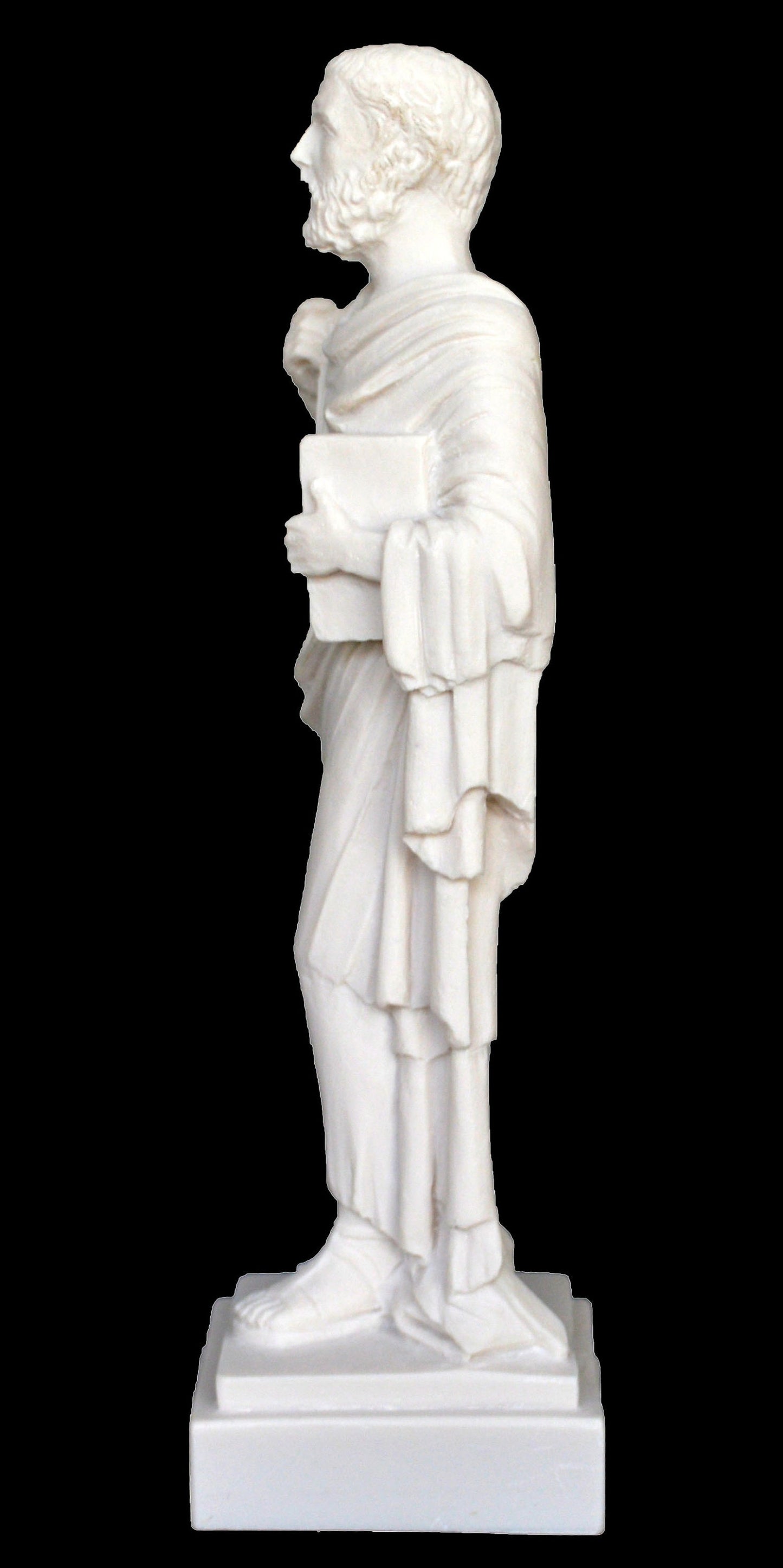 Plato - Ancient Greek Philosopher - one of the most important figures of the Ancient Greek world  - Alabaster Statue