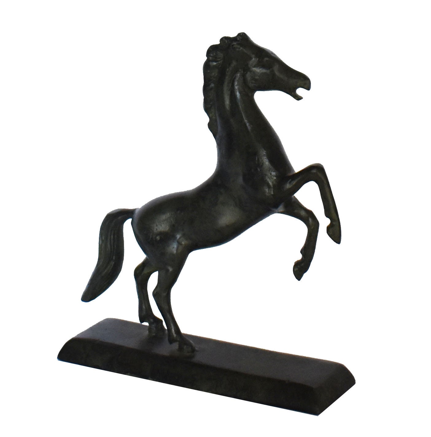 Ancient Greek Horse Bronze Sculpture Symbol of Wealth and Prosperity