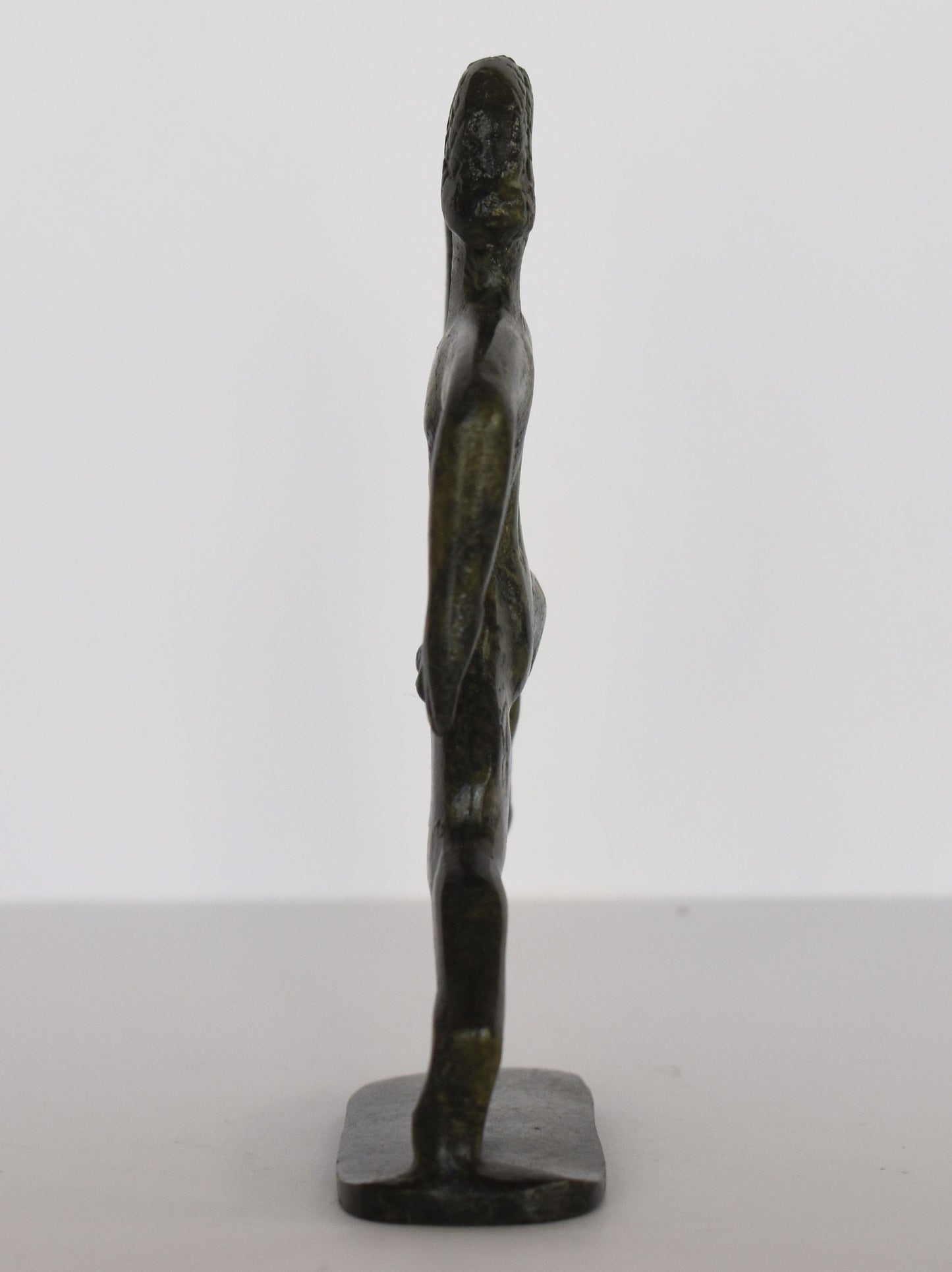 Runner - Athlete - Foot Race - Ancient Greek Olympic Games- pure Bronze Sculpture